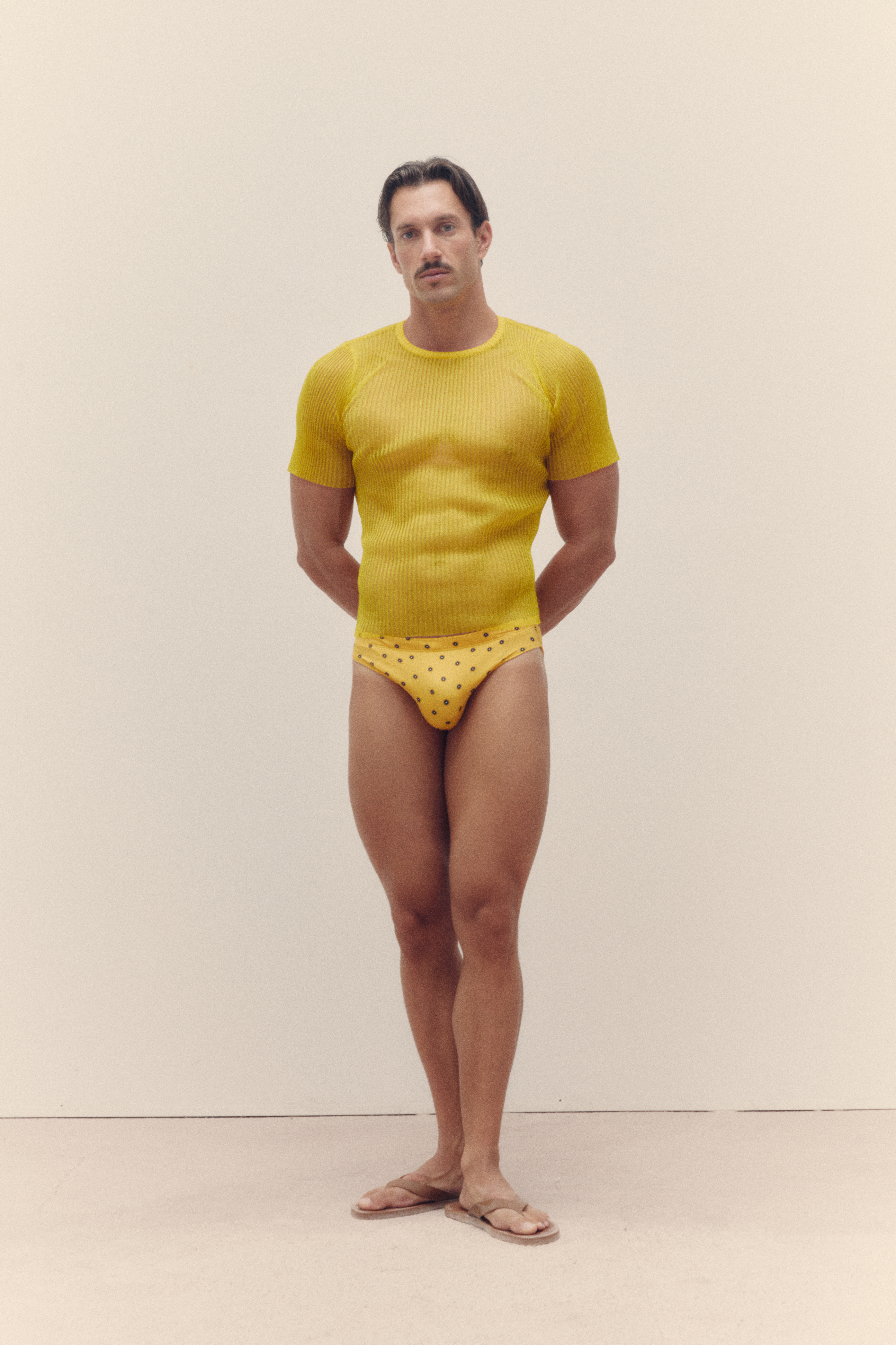 Kristal Lemon Knit T-shirt