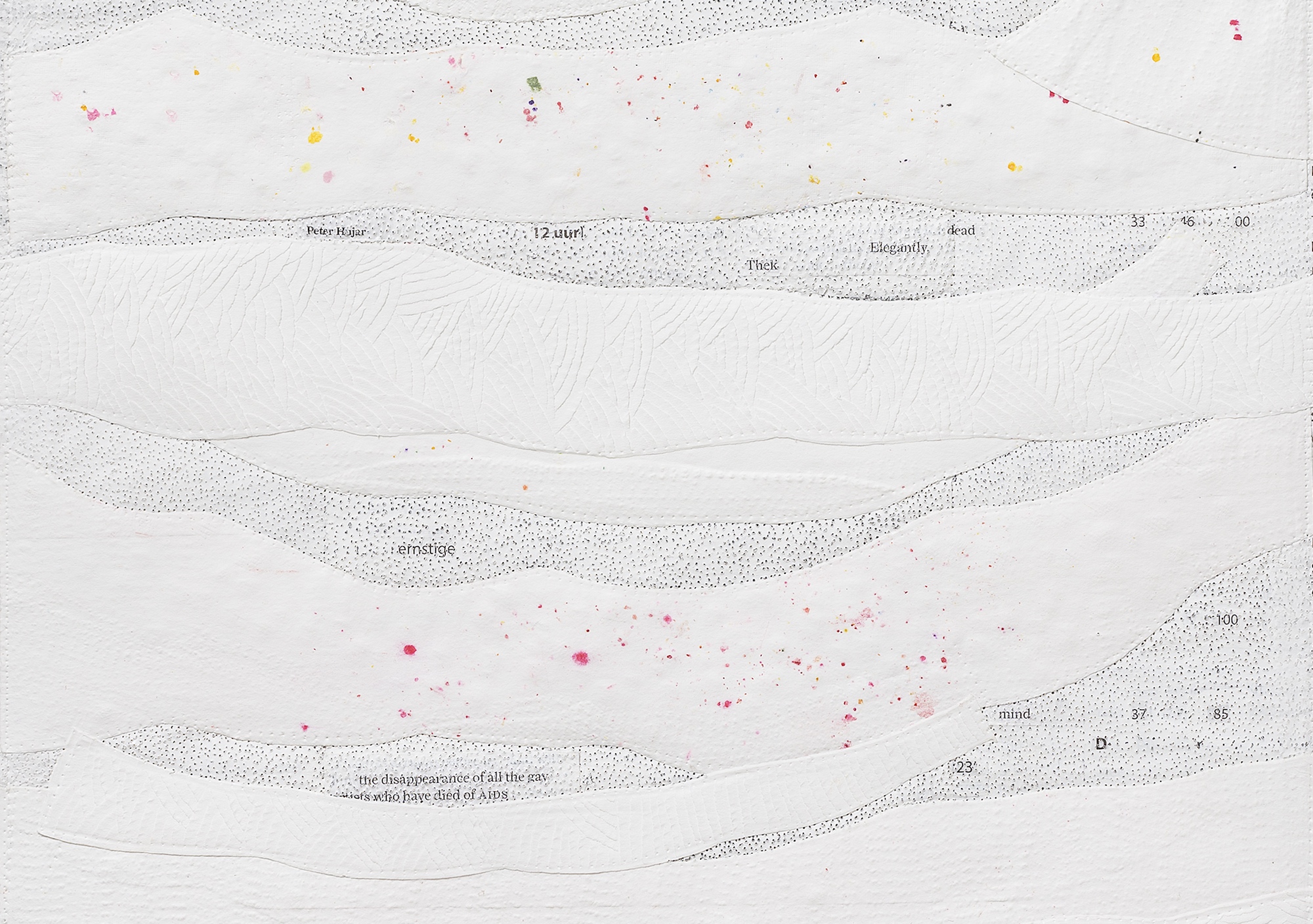  White Blur, 2017 (detail)