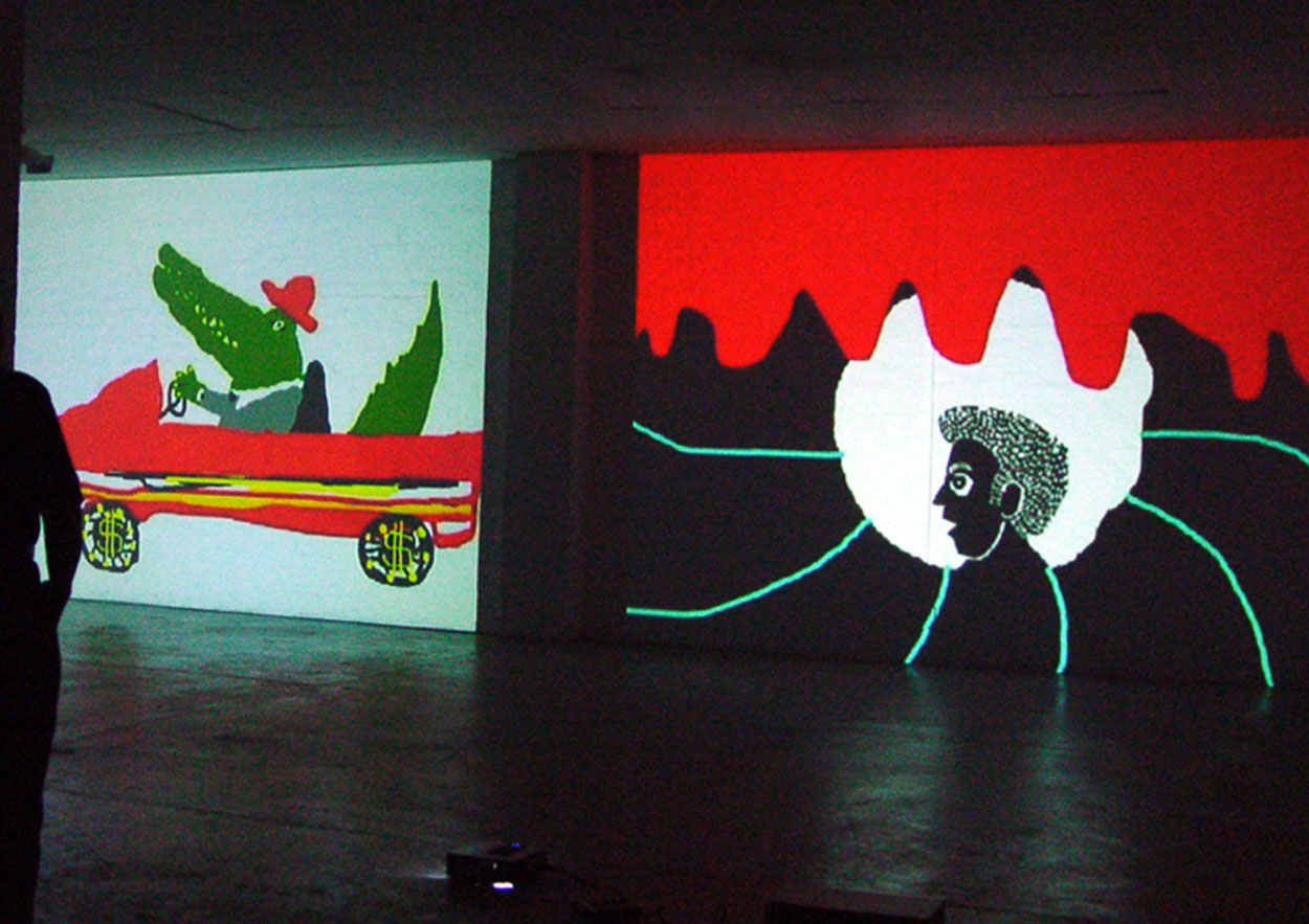 5 Easy Pieces, 2004. 2 channel video. length variable, colour, silent