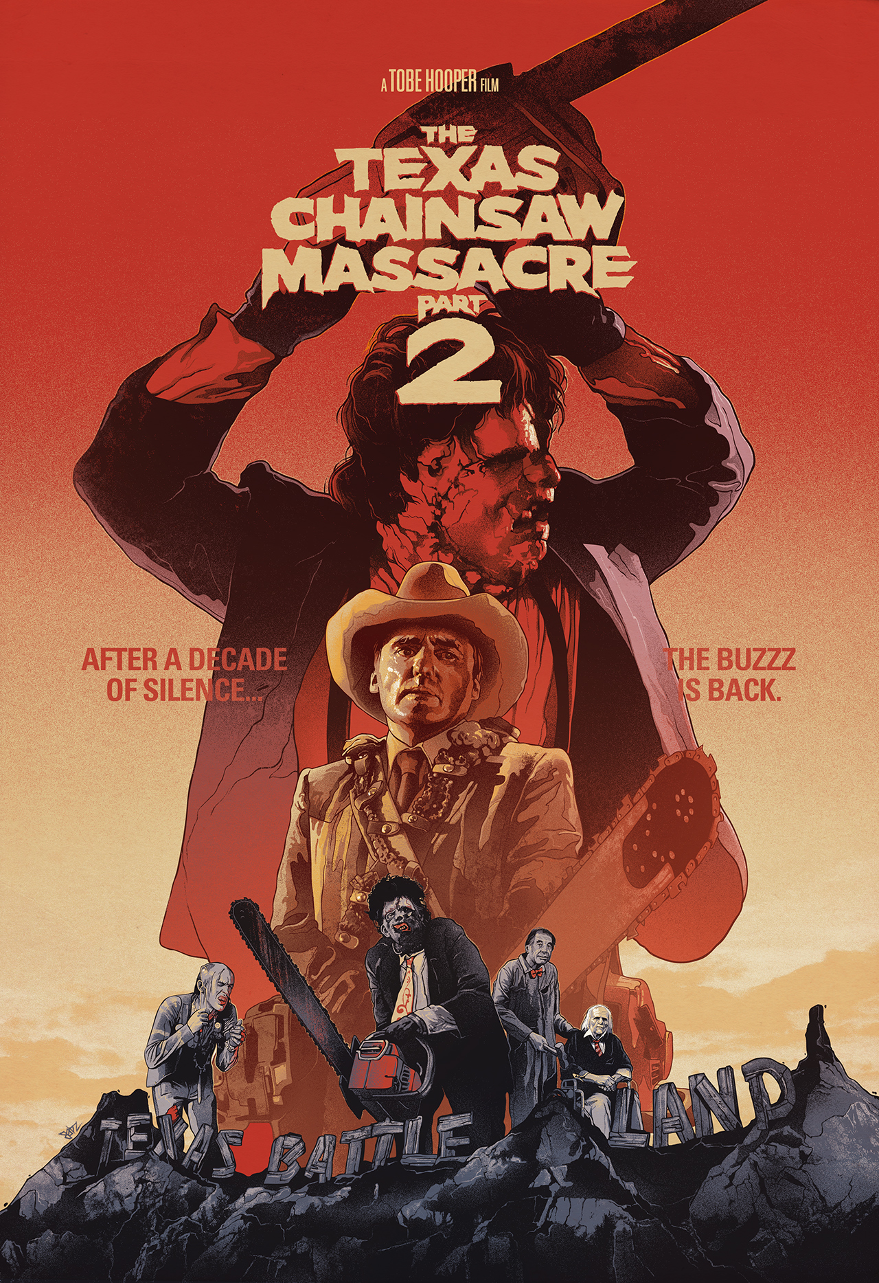 The Texas Chainsaw Massacre 2 Poster