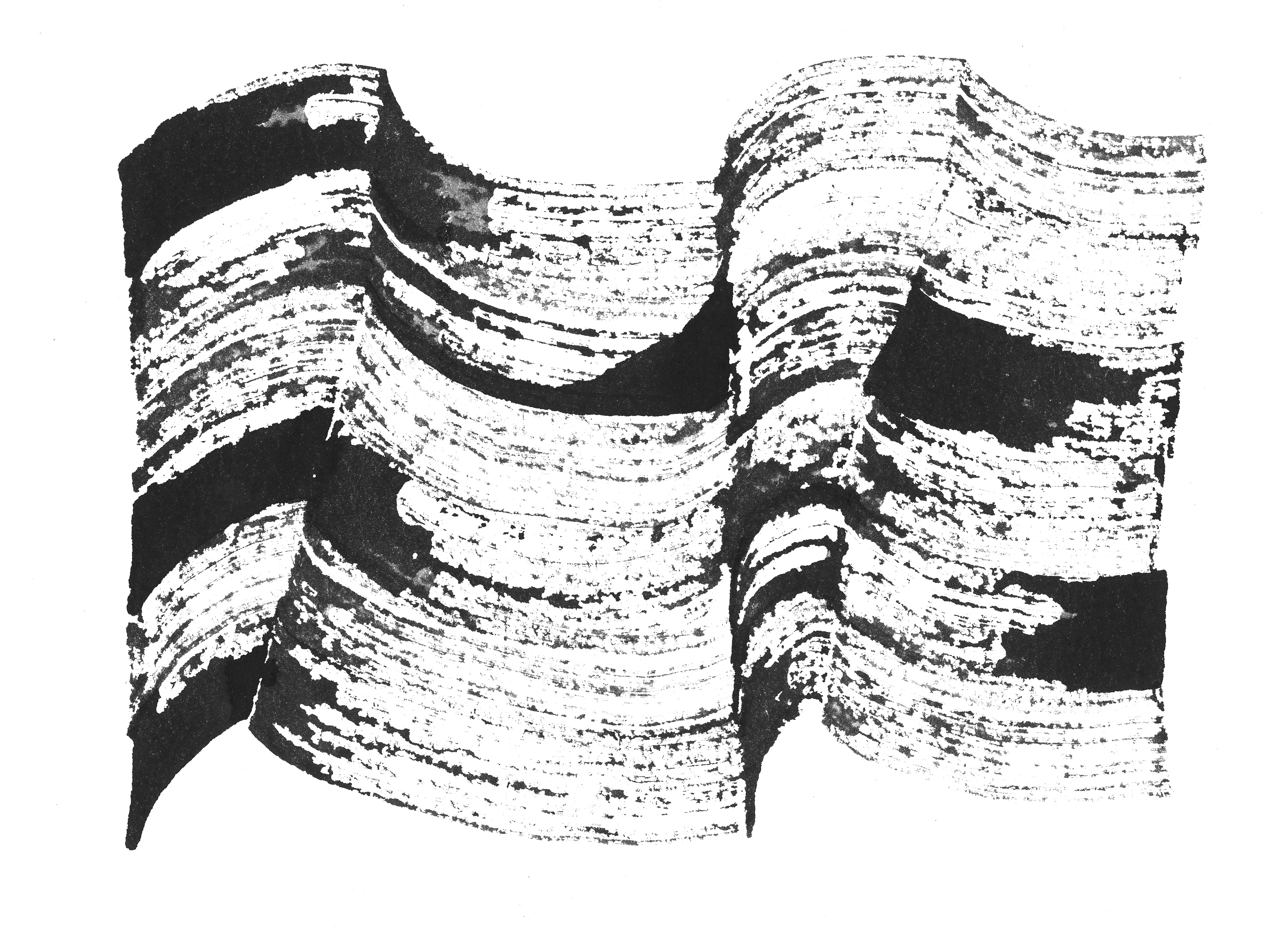 Wave  No 21, 12x9″