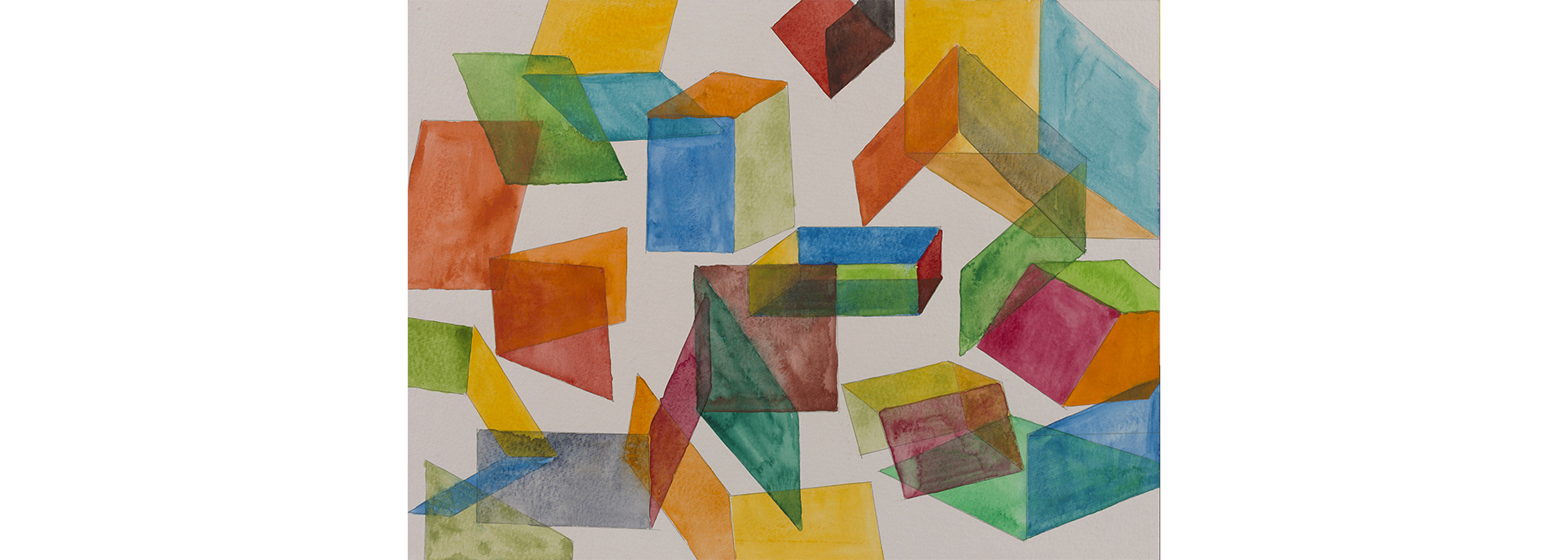 Sin título, 2016. Acuarela sobre papel, 23 x 30 cm.