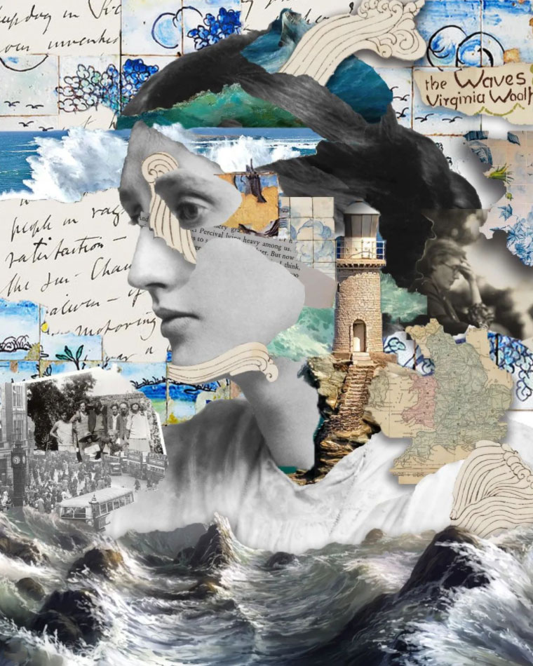 Virginia Woolf was revolutionary: she spoke about the female figure and the restrictions that were placed on women during the Victorian period.  “a woman must have money and a roof of her own, if she wants to write fiction”  Woolf's contribution to the currents of feminism is undeniable.  Many of her works deal with the difficulty that women have in dedicating themselves to an intellectual life, as they face economic situations that are disproportionate to men.  She believed that education was the future to change this reality.  Her works are marked by the stream of consciousness, a literary technique in which a character's non-linear thought process is written. Virginia Woolf explores the sensitivity and psychology of her characters, always looking for their identity.  As a psychologist I have always found her work with the interior monologues to be magnificent and inspirational.  Even now she keeps bringing me closer to the unconscious of the characters, with a strong message of tolerance in matters of the heart. She argued, and I agree, that women's experience, particularly in the women's movement, could be the basis for a transformative social change. [Joao Pedro Nunes]