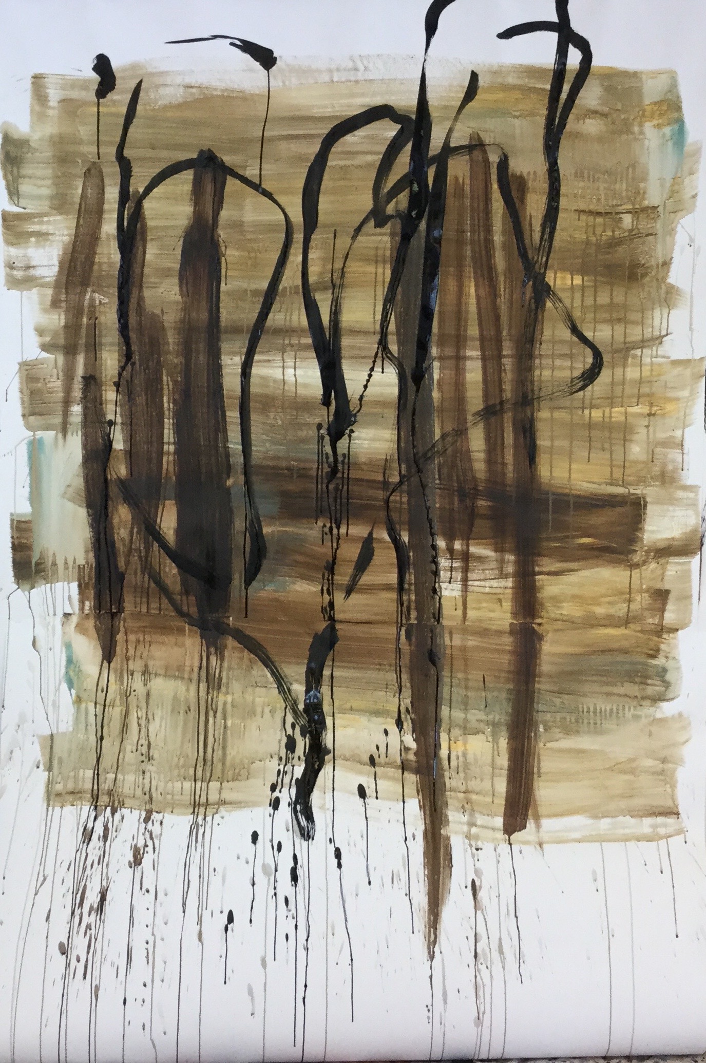 SPACING #2 | 150 x 205 cm (twee delen) | 2018