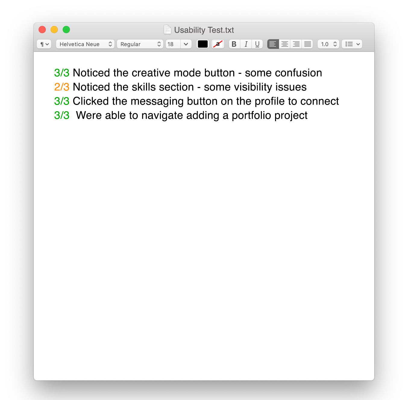 Usability Test.txt