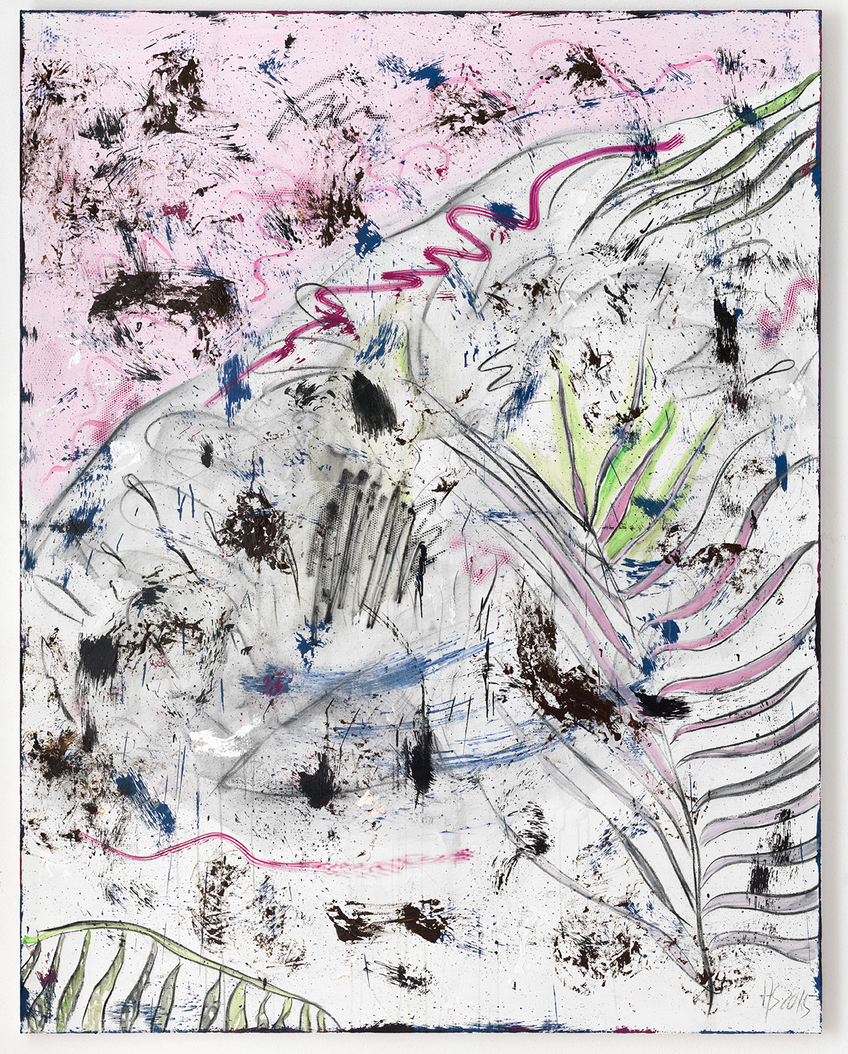 SHORE BREAK, 2015 255 x 200cm Oil on Canvas