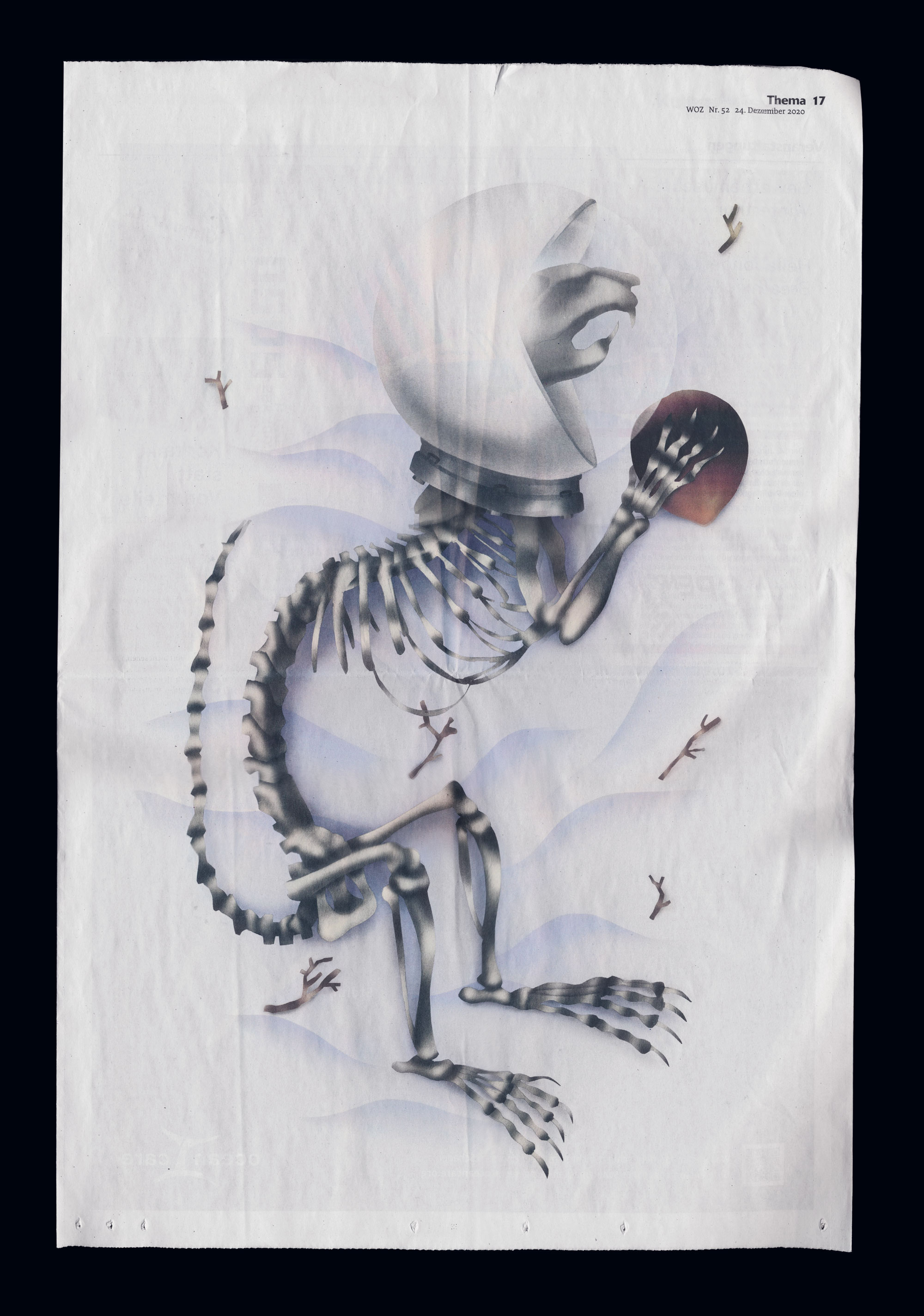 Das Erdhörnchen unter dem Eis, 2021