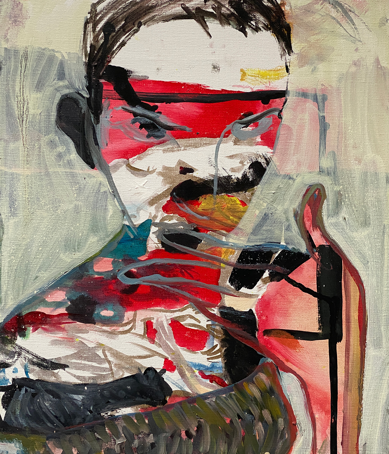 Lekker - Oil on canvas - 54x46 cm