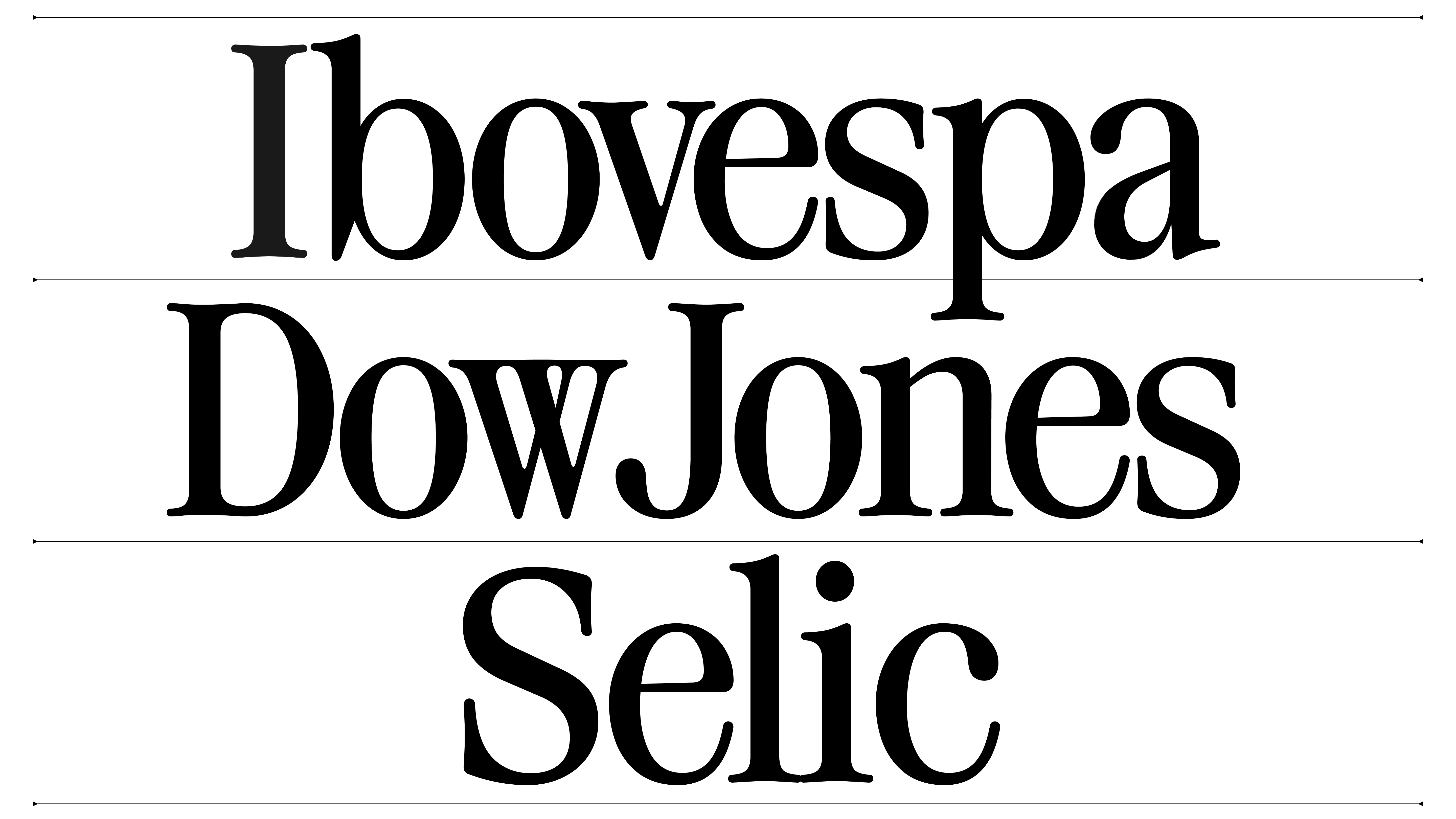 InvestSerif, Bespoke Typeface