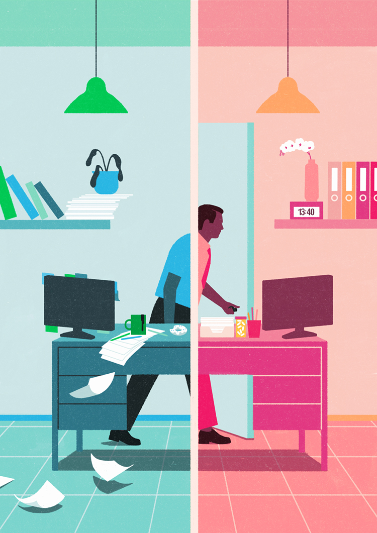 ADHD Illustration María Hergueta