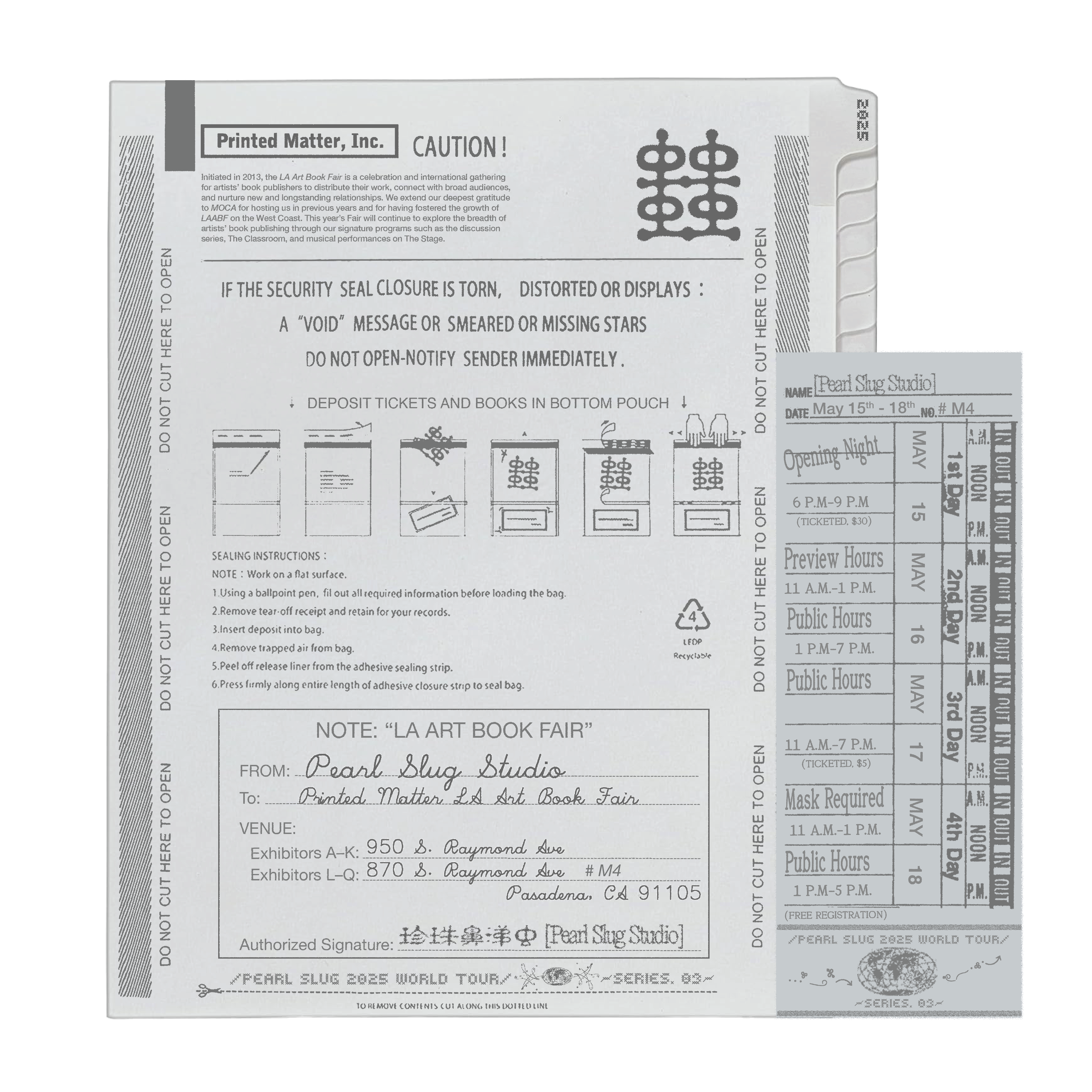 𓏲/2025 World Tour/𓂅 𝄪𝄪Series. 03𝄪𝄪 (LAABF, Los Angles) ⎯ May. 2025