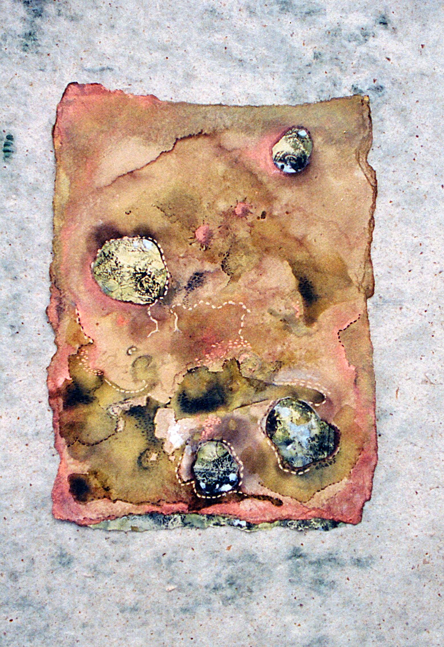 Untitled | Natural pigments on paper | 46cms x 66cms