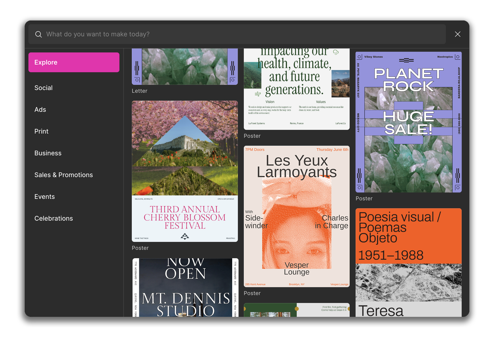 Figma Buzz for Design Business Company, template design