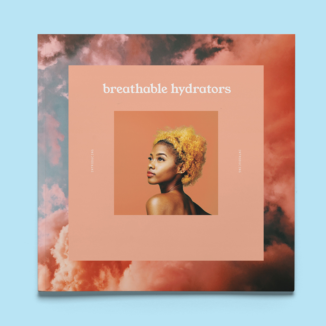 Booklet design - launching a new skincare category for Estée Lauder