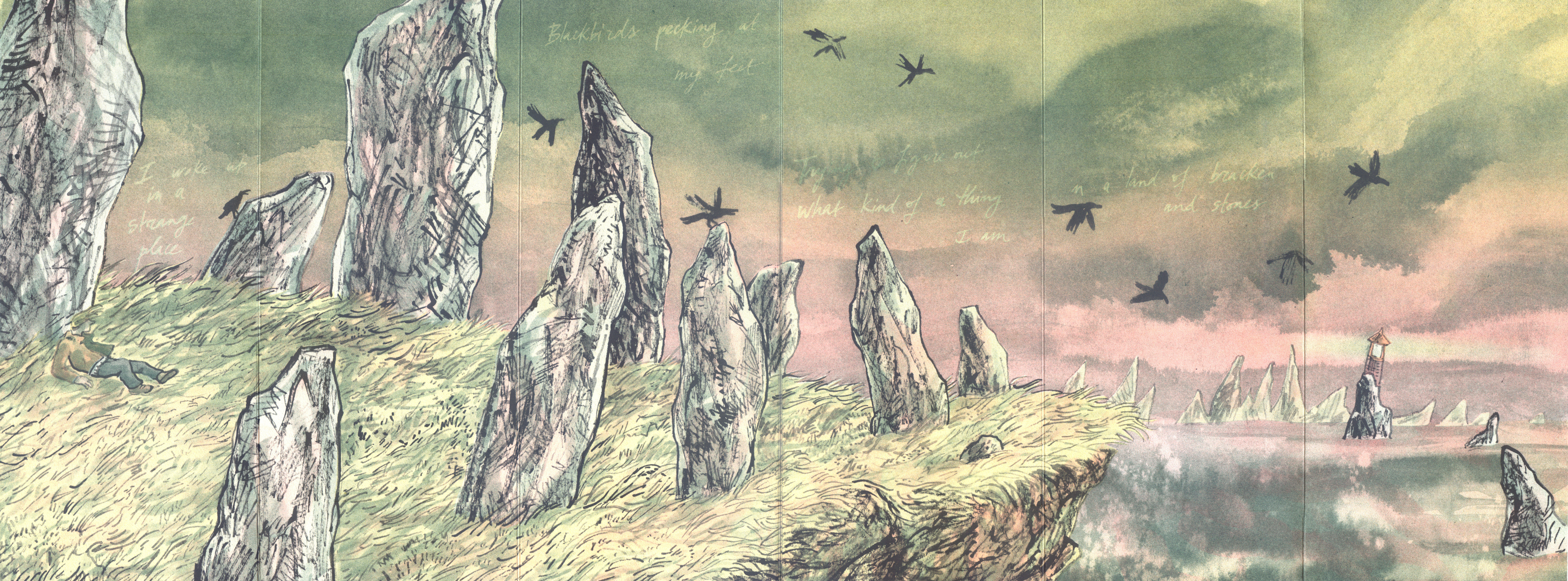 I woke up in a strange place