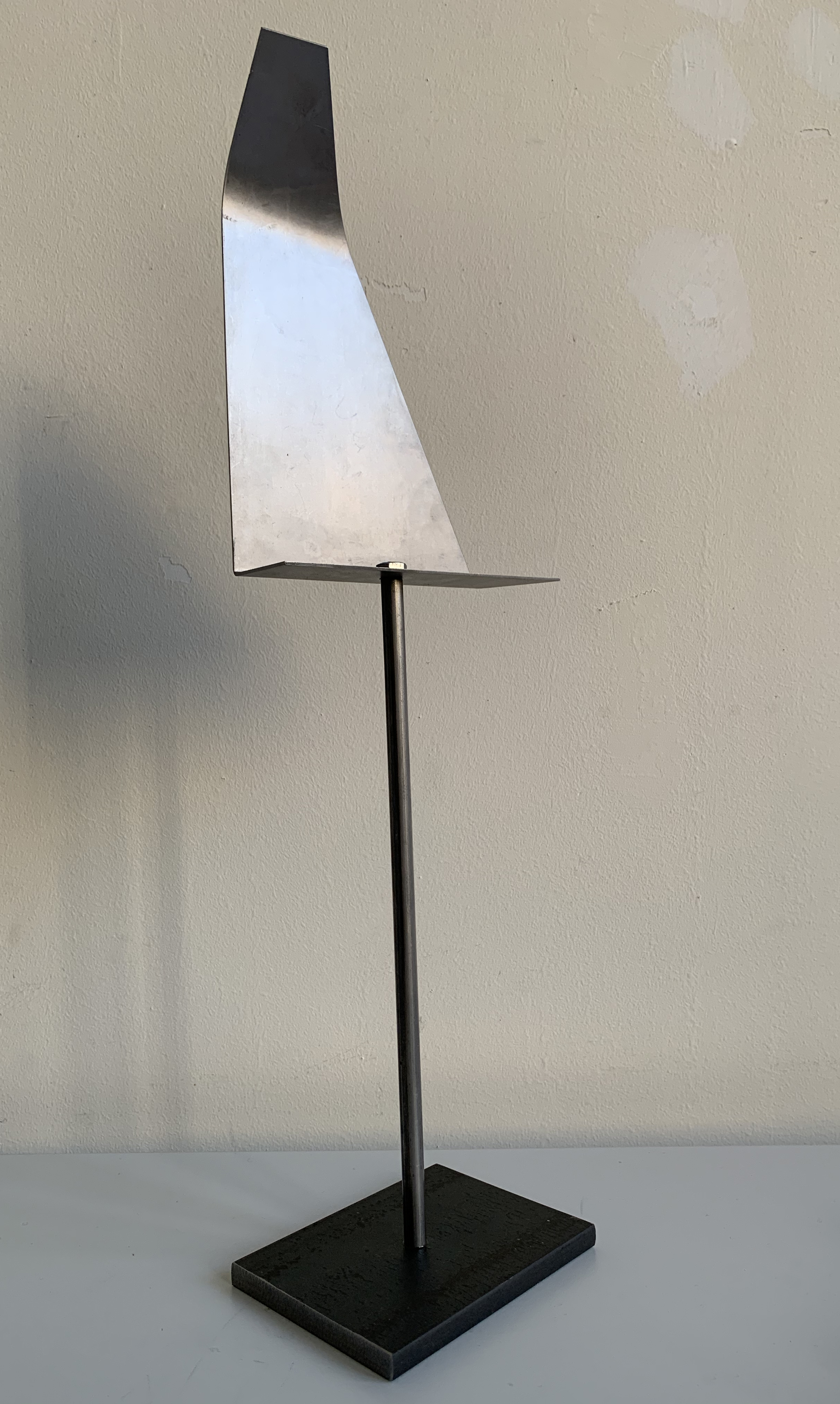 Reefer (verso). 2021, digital print on steel, 54 x 17 x 10cm