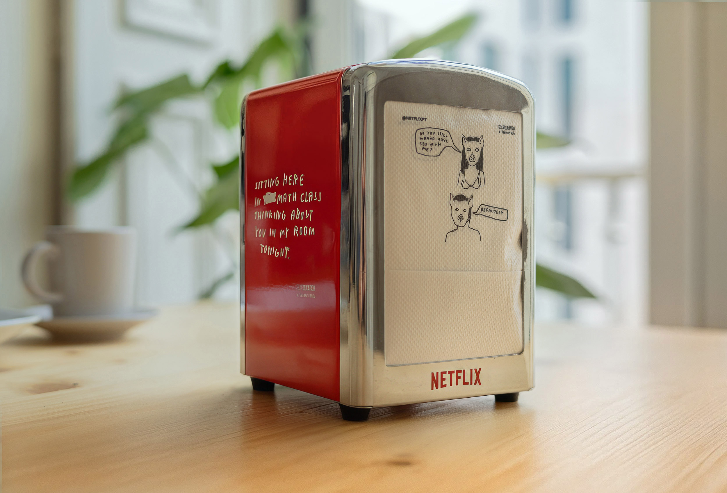 Direção de Arte e Storytelling Visual — Projeto Sex Education Netflix, ideation, design, photography, Creative Director, Art director