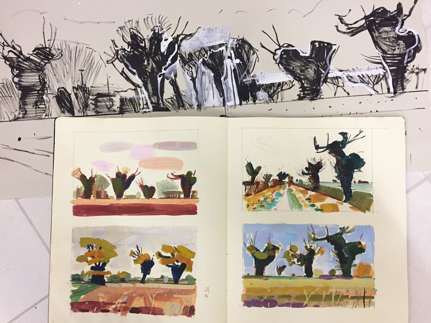 Studio working drawings 1