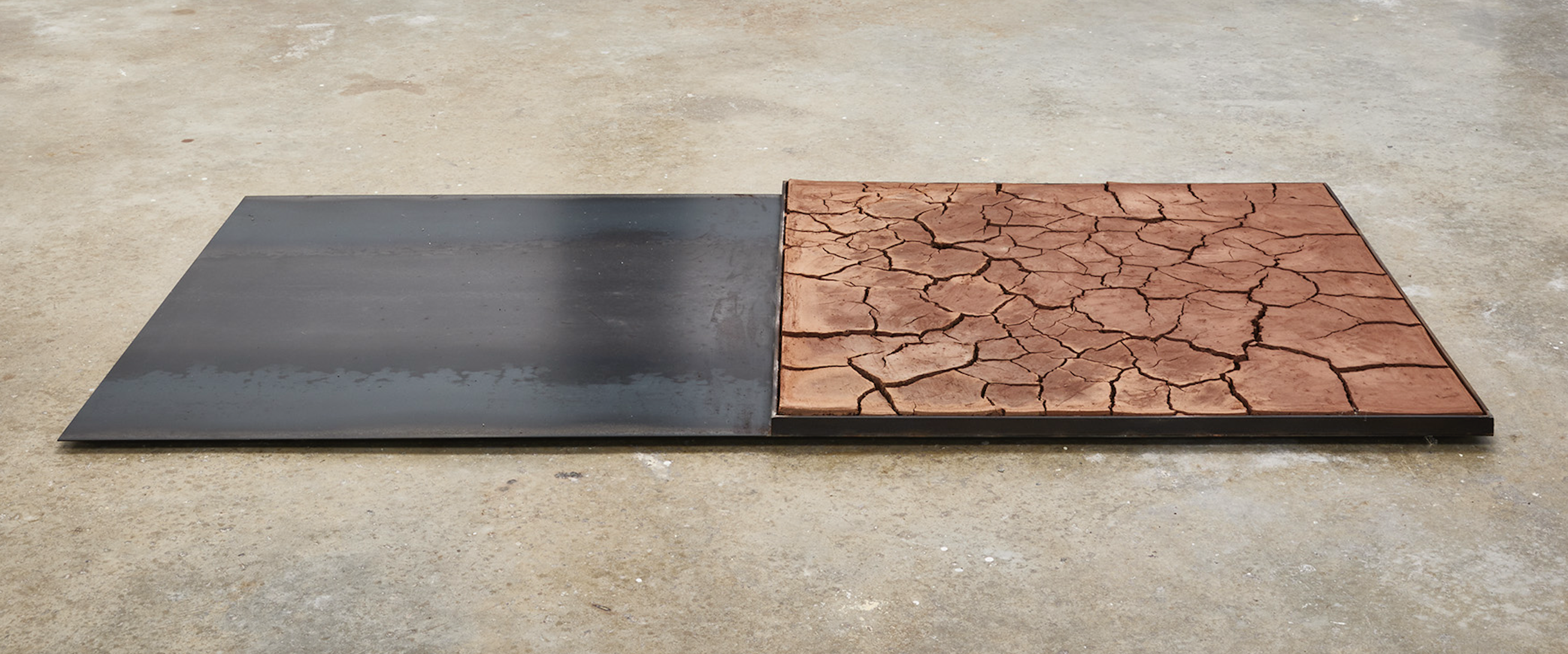 Anne Marie MaesSalinas (d’Addaia), 2023Hot rolled metal, local red clay200 x 100 x 4 cm︎︎︎Inquire