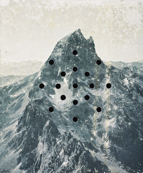 Hygiapoème [écouter la montagne], 2022 épreuve photographique, 165 x 110 cm 