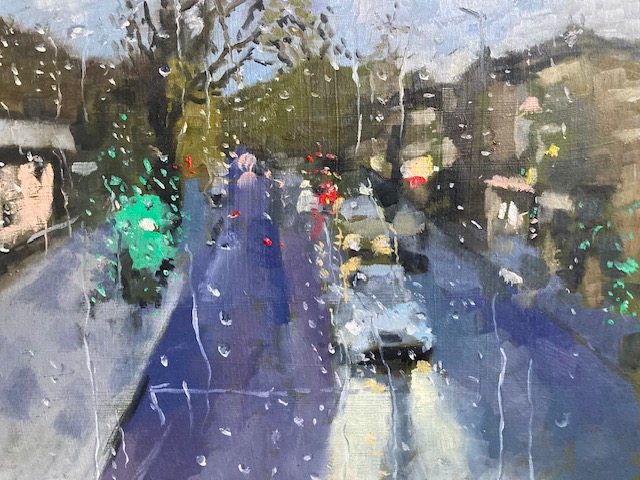 I can't talk now, I'm on the bus (exhibiting at Royal Academy Summer Exhibition 2025)