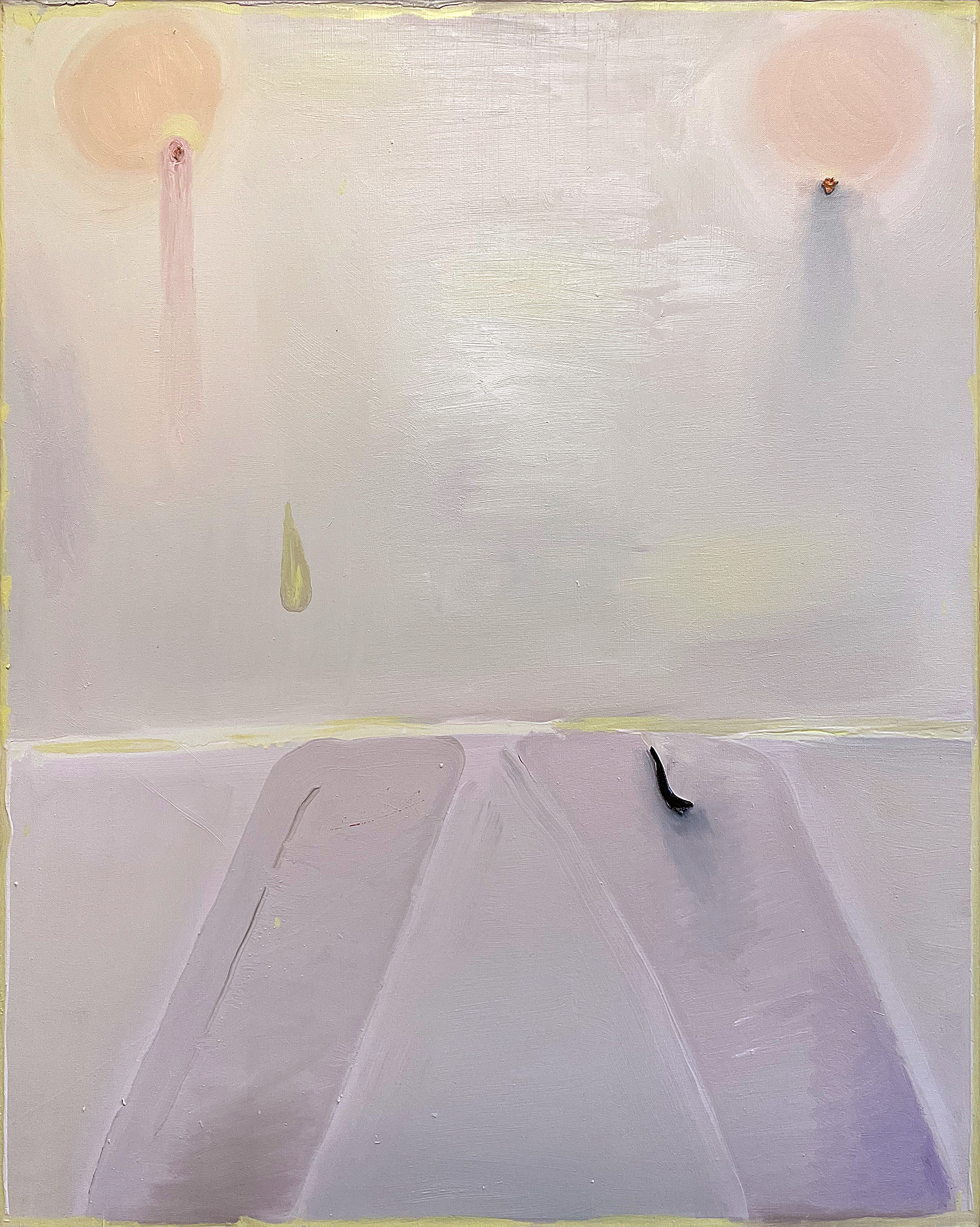 YouTube believer / 100 x 80 cm / oil on cotton / Andreas Lech 2021