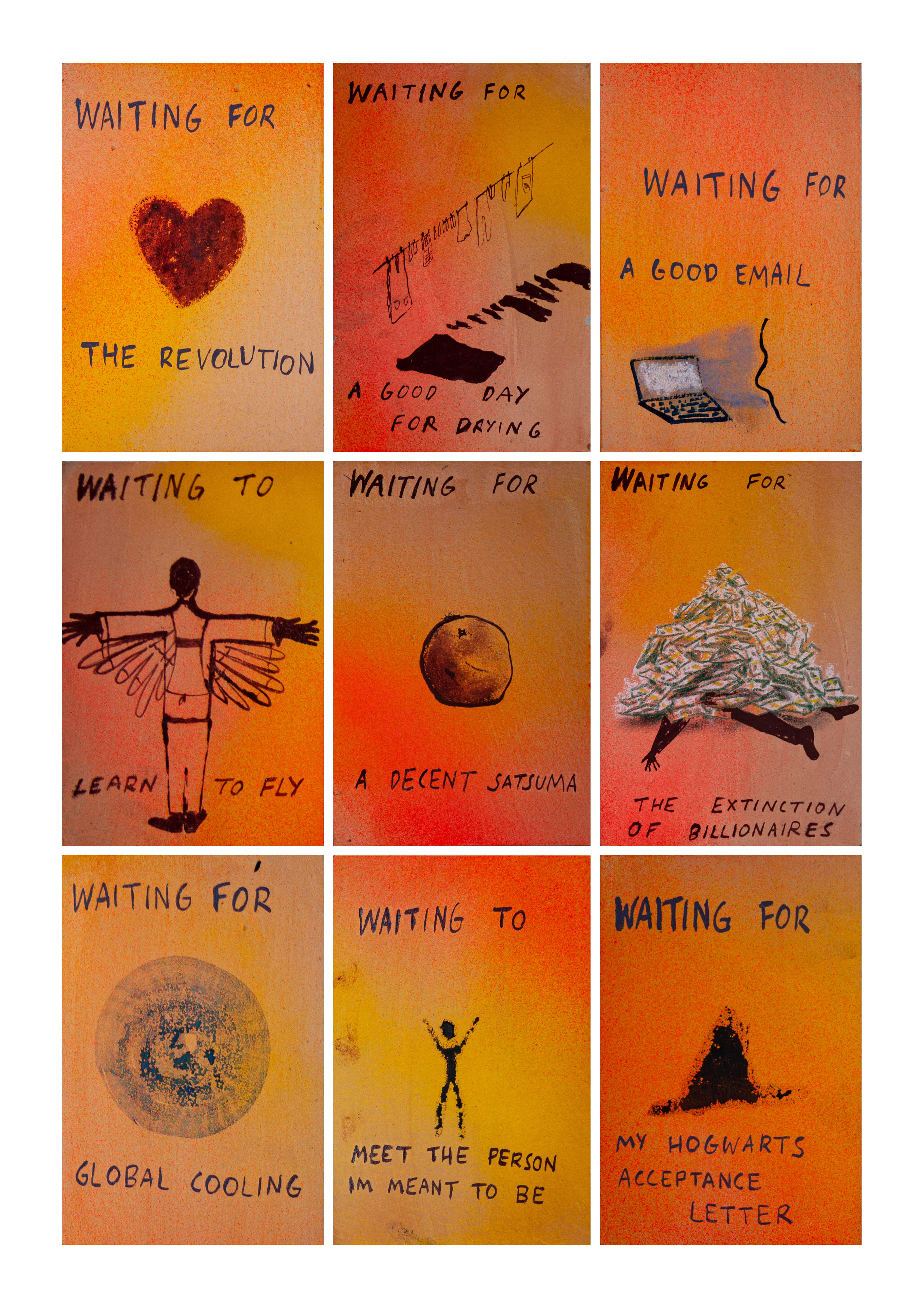 Waiting for, 2023. Editions of 50, A3 £55