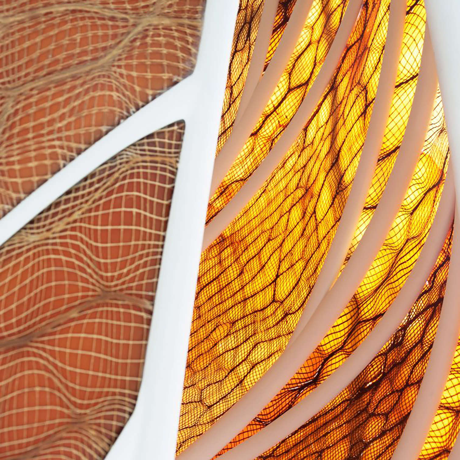 Aguahoja detail, MIT Media Lab Mediated Matter Group, 2014-2018; Image source: MIT Media Lab