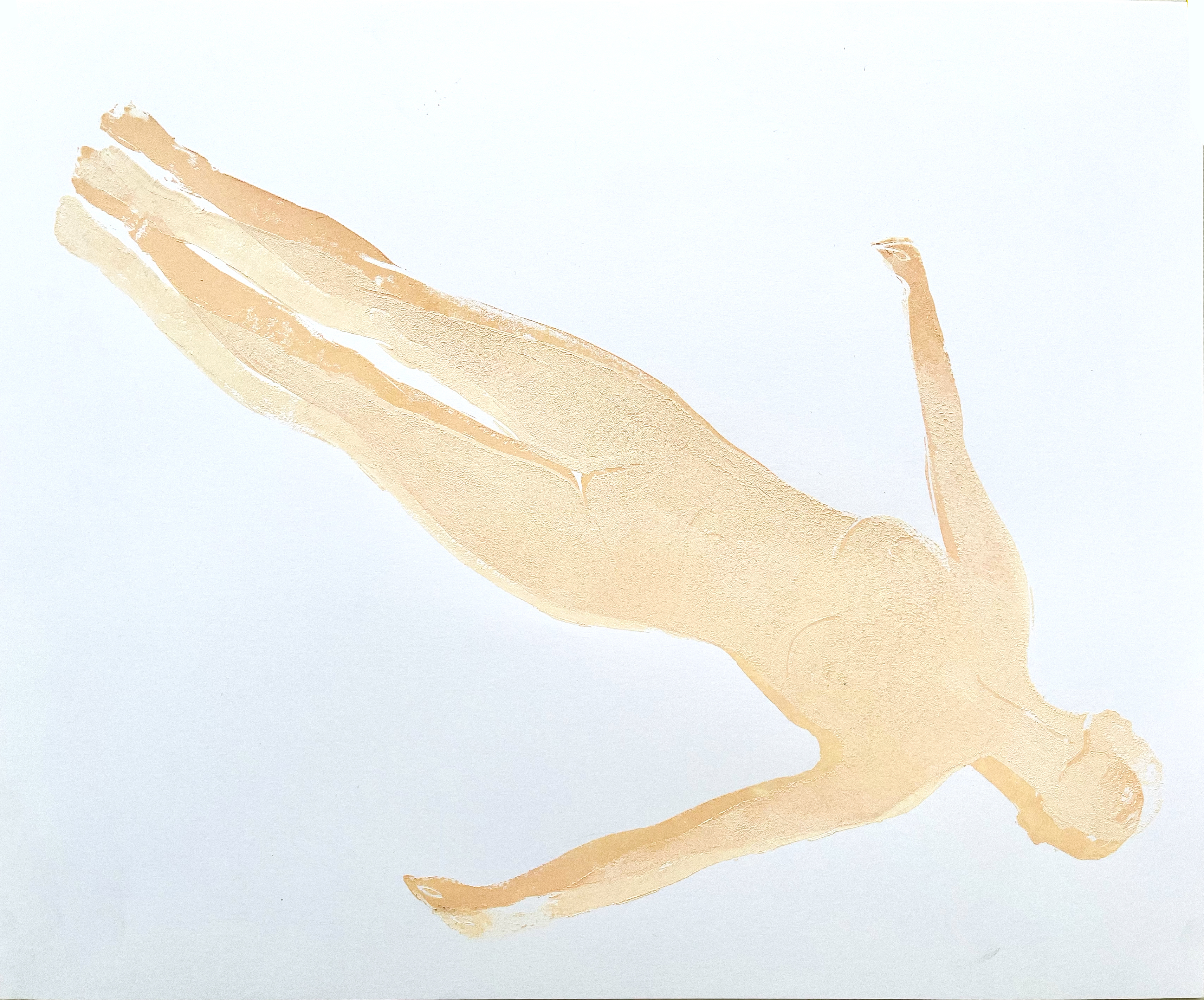 Ascend, ink on paper          16 x 20"        2022