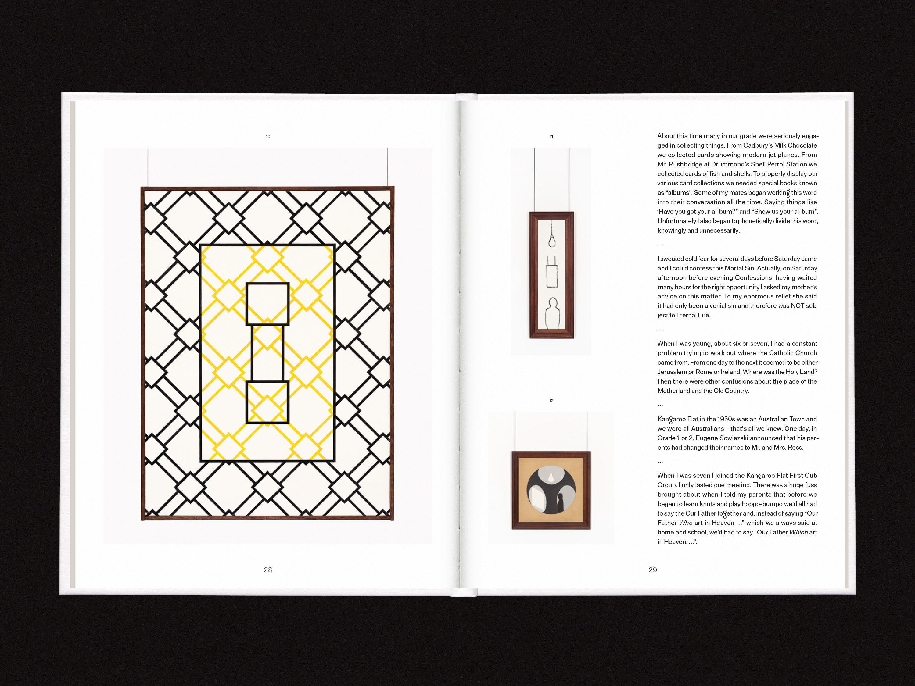 Publication design for ‘Peter Tyndall’, Buxton Contemporary, 2022. 