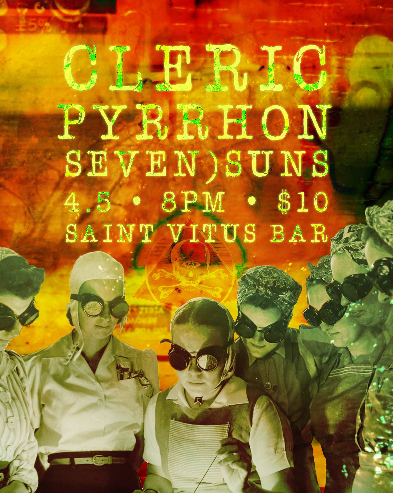 Digital collage: images sourced from the public domain.