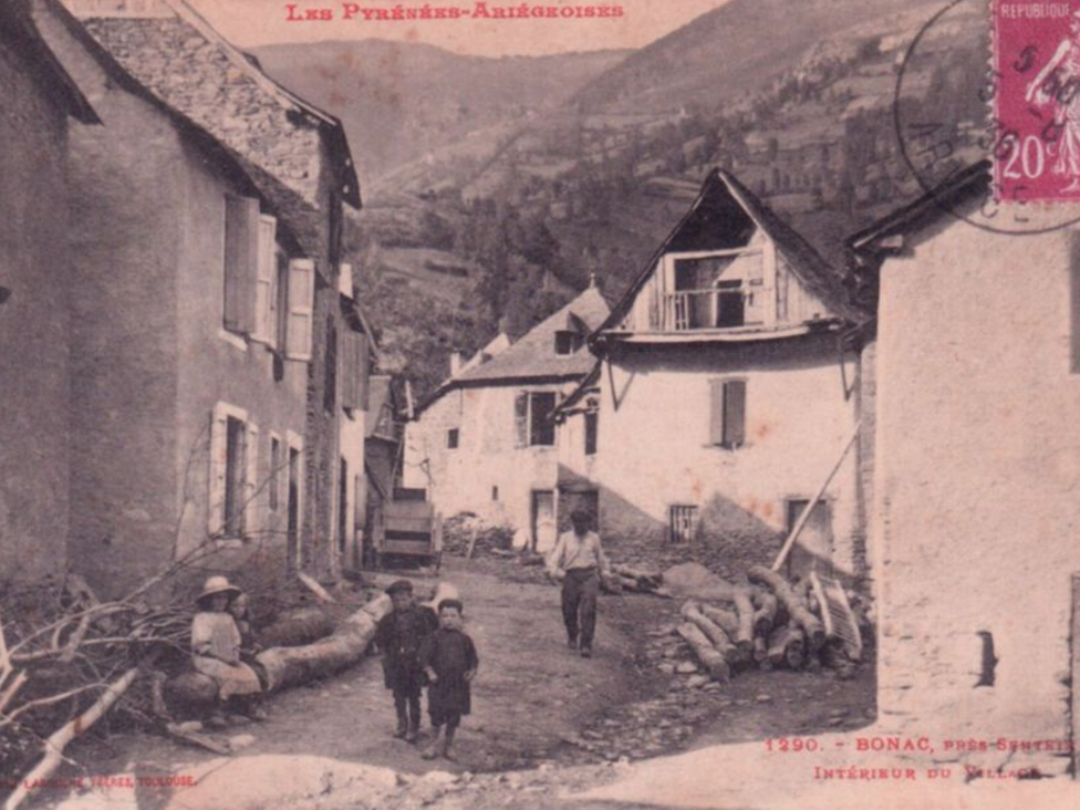 Village de Bonac en 1936