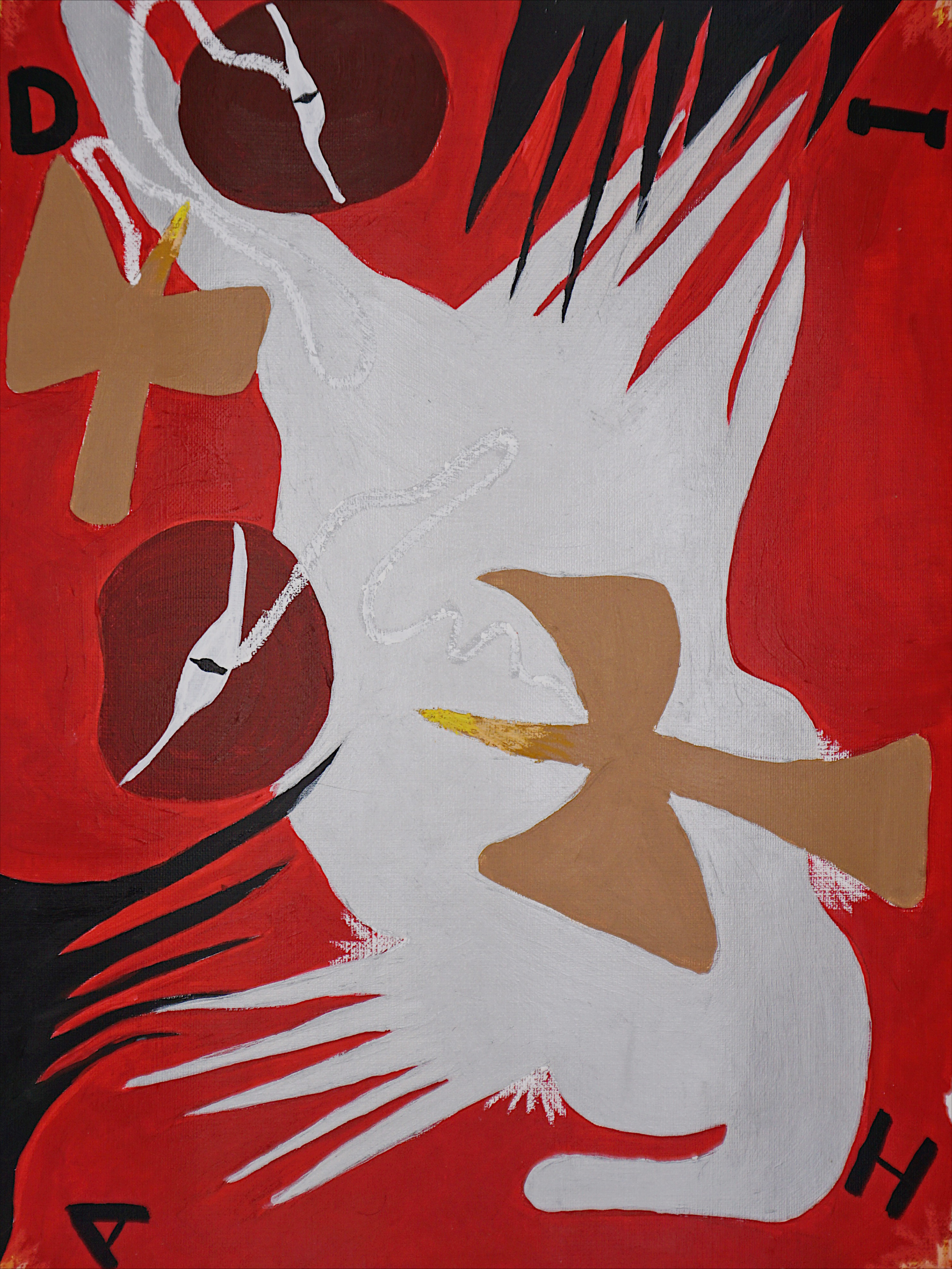 HIDA 38*53 cm Acrylic on Canvas Jun. 2022