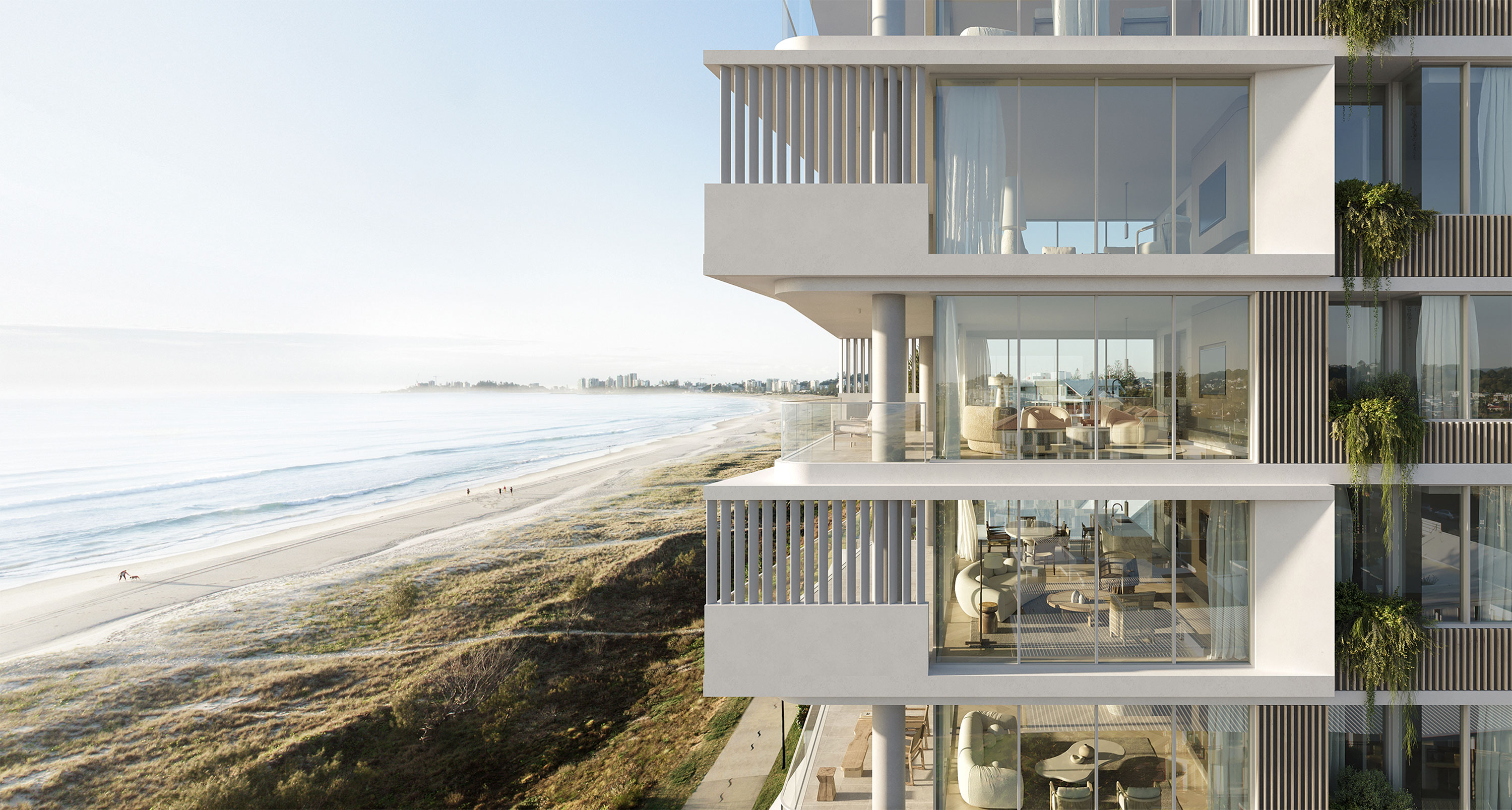 Luxury apartments in Bilinga, Gold Coast, Queensland
