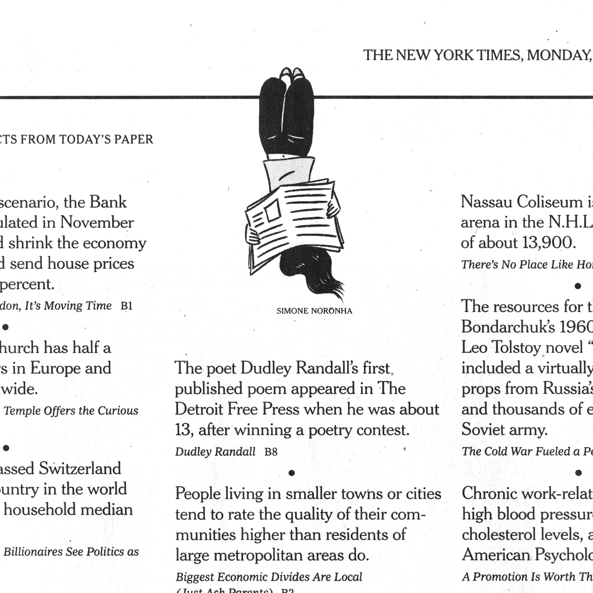 The New York Times Sum Facts — Simone Noronha — Illustration and Design