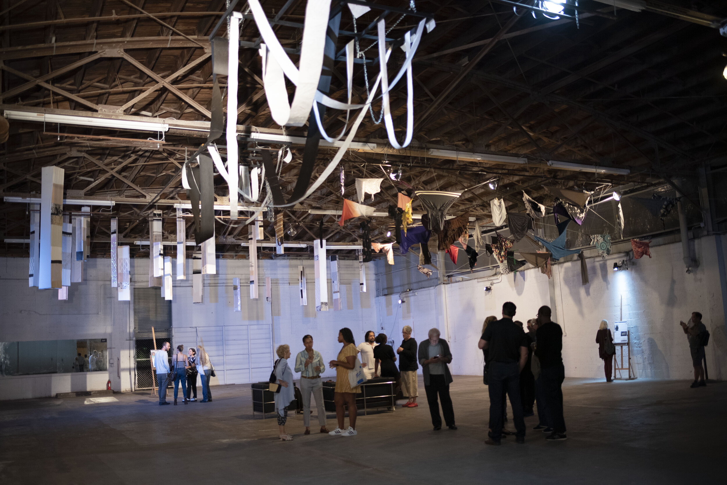 Chandelle, Installation with Patricia Schnall-Gutierrez & Khaulah Naima Nuruddin, ArtsUp! Project Space, 2020-Present, Fort Lauderdale, FL