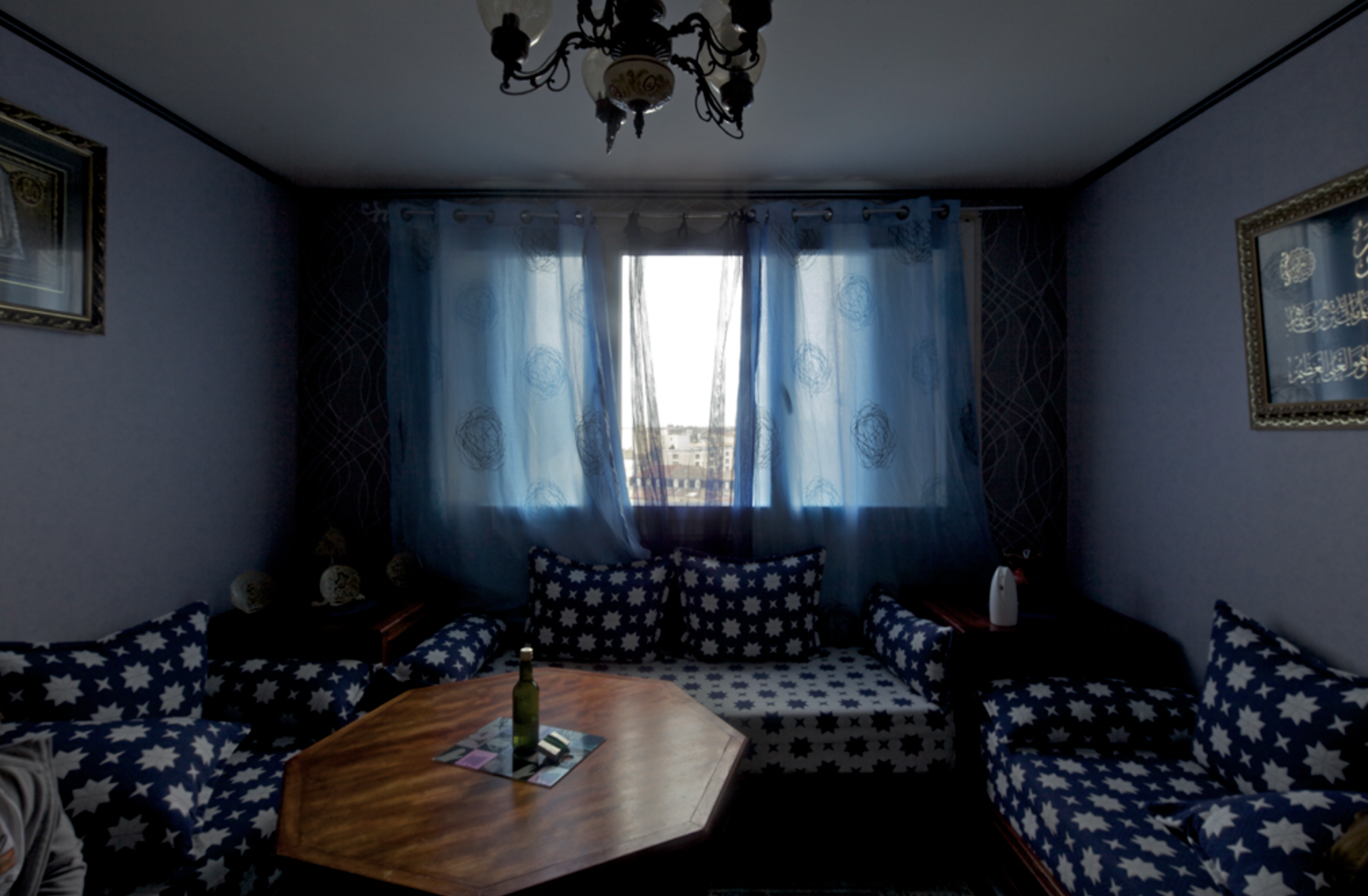 Figure 3: Interior of the unit before the transformation.