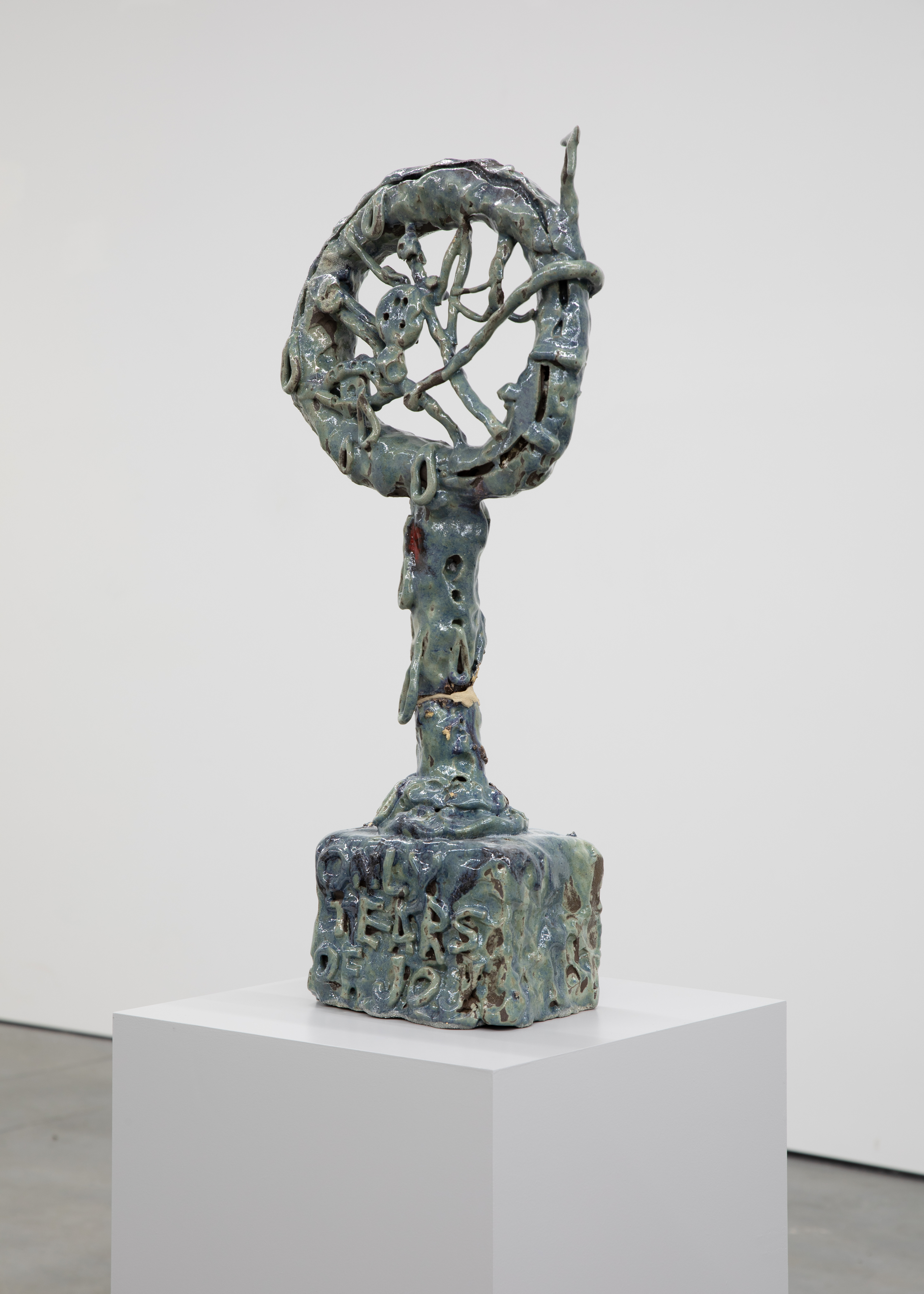 Tom Volkaert: 'Only Tears Of Joy', 2025. Glazed ceramics