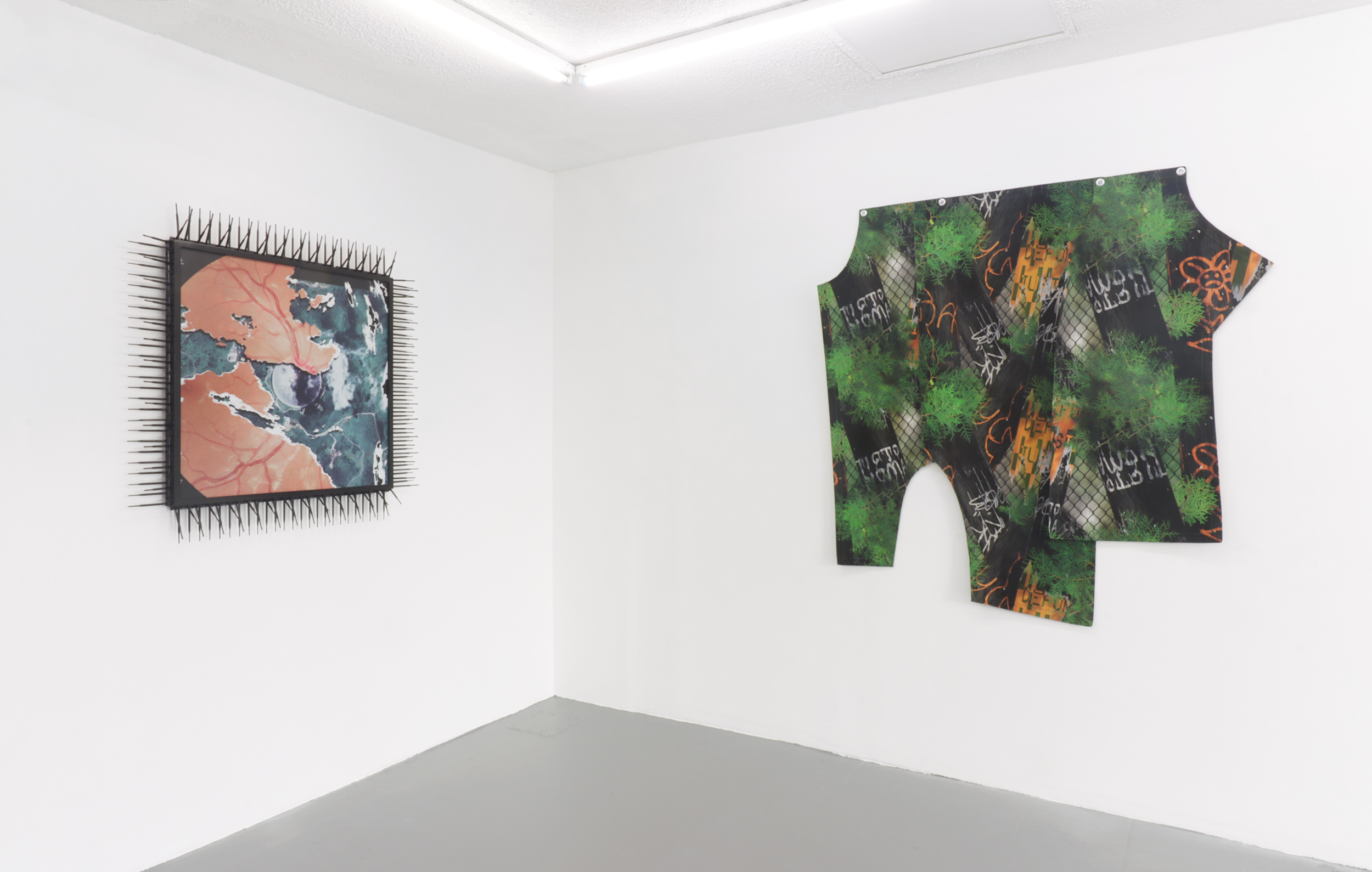 Installation view, When the drone cuts, Wil Aballe Art Projects, Vancouver, 2023