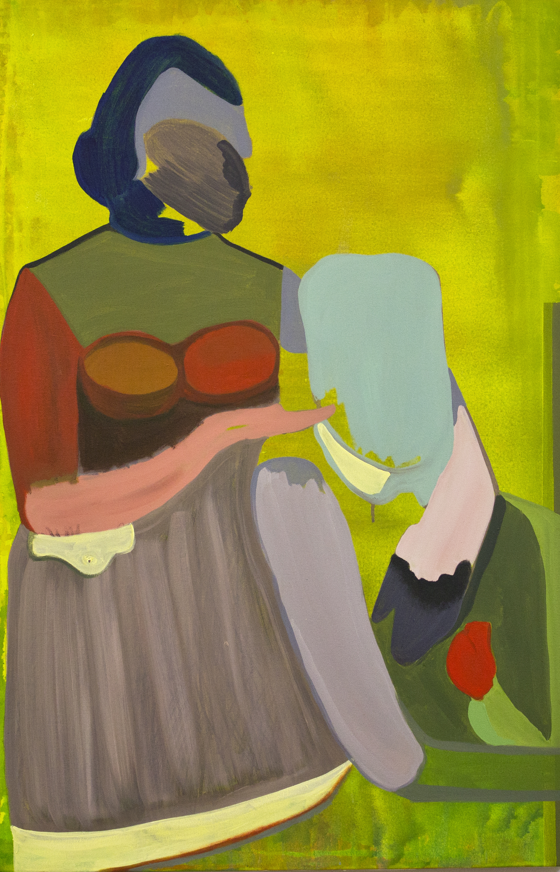 Introducing, 81cm x 66cm, oil on canvas, 2014