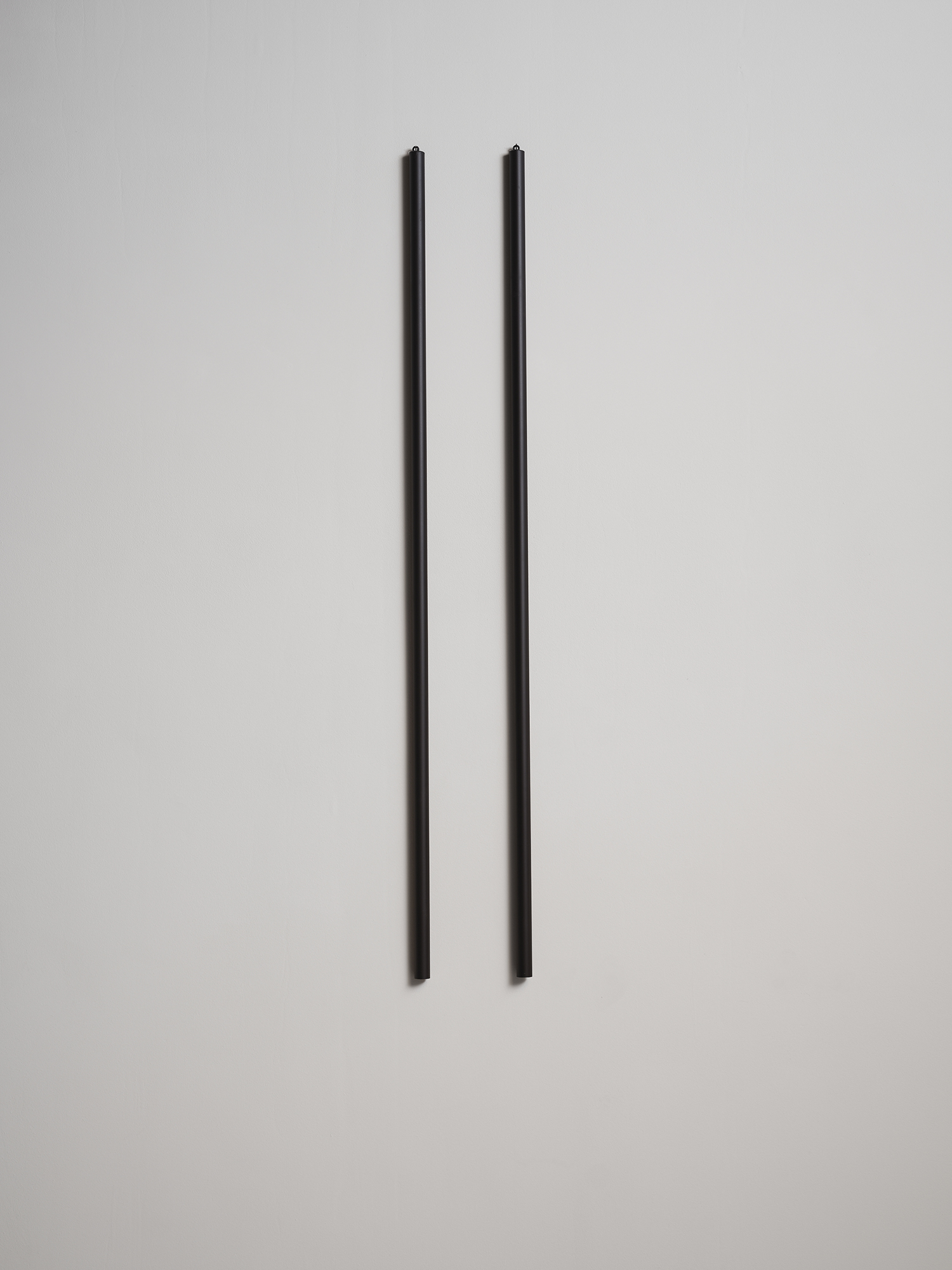 Peter Downsbrough 27.06.2018 [Two Pipes (Not Random)] 2018 Photo: Stephen White and Co