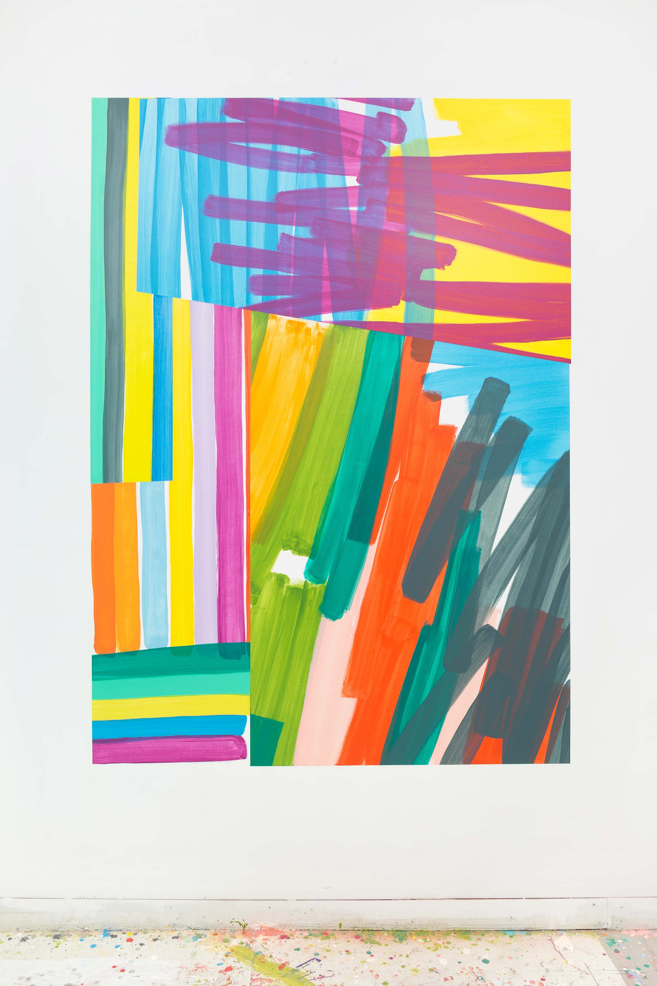 'Car Wash' 94 x 72" 2019
