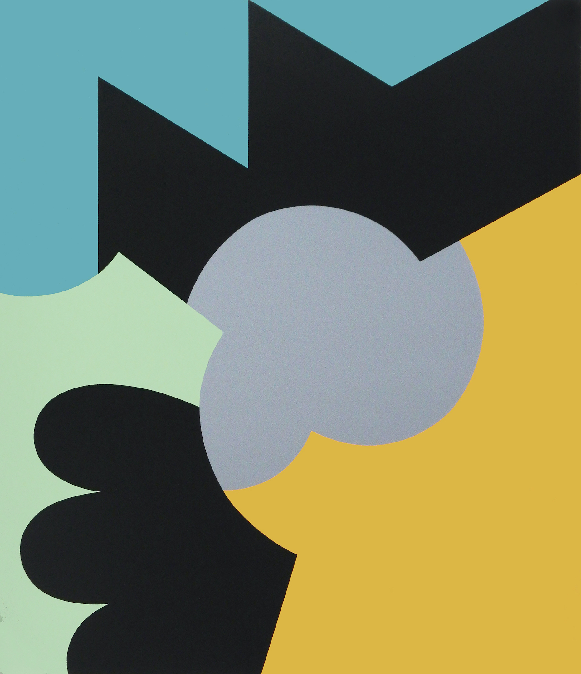 The Wonderful Cat 3, 29" x 33.5", Silkscreen on Paper