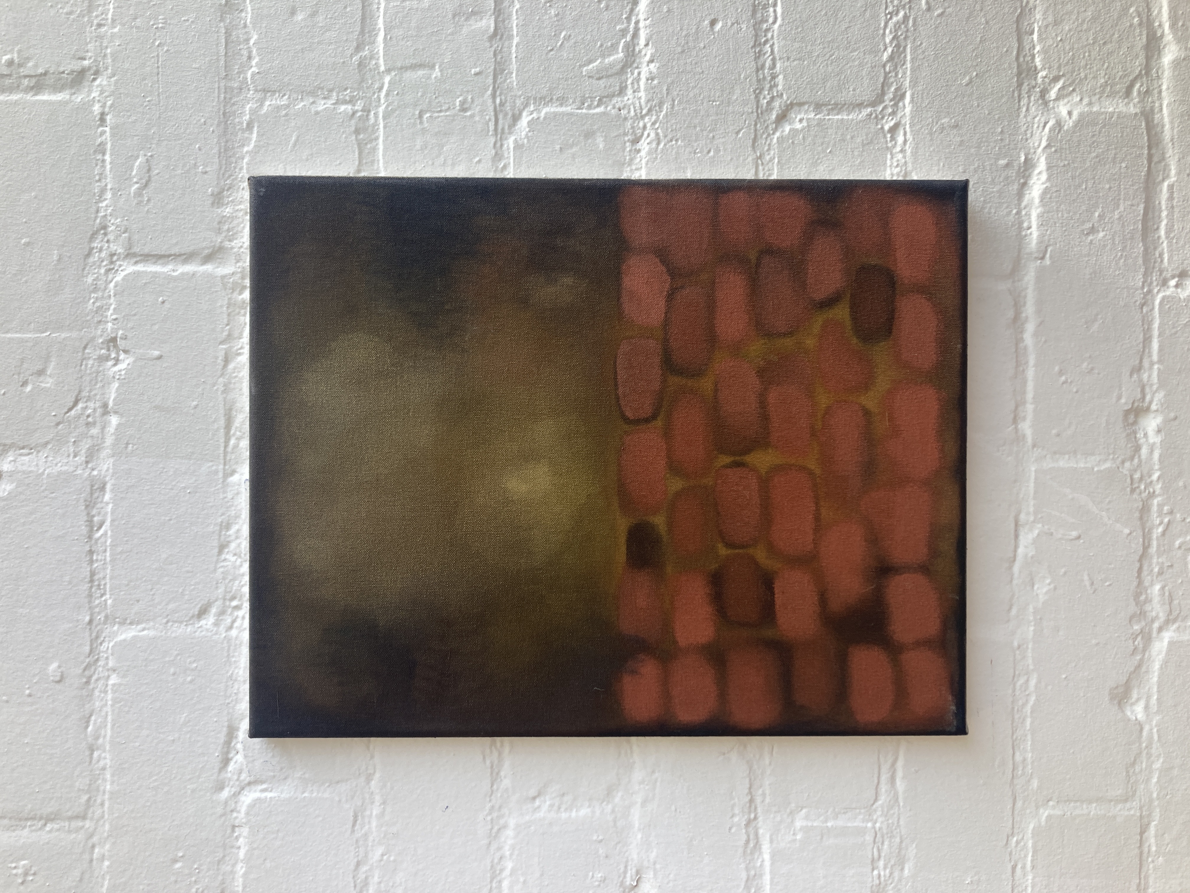 You're Talking to the Wall. Acrylic on canvas, 2023