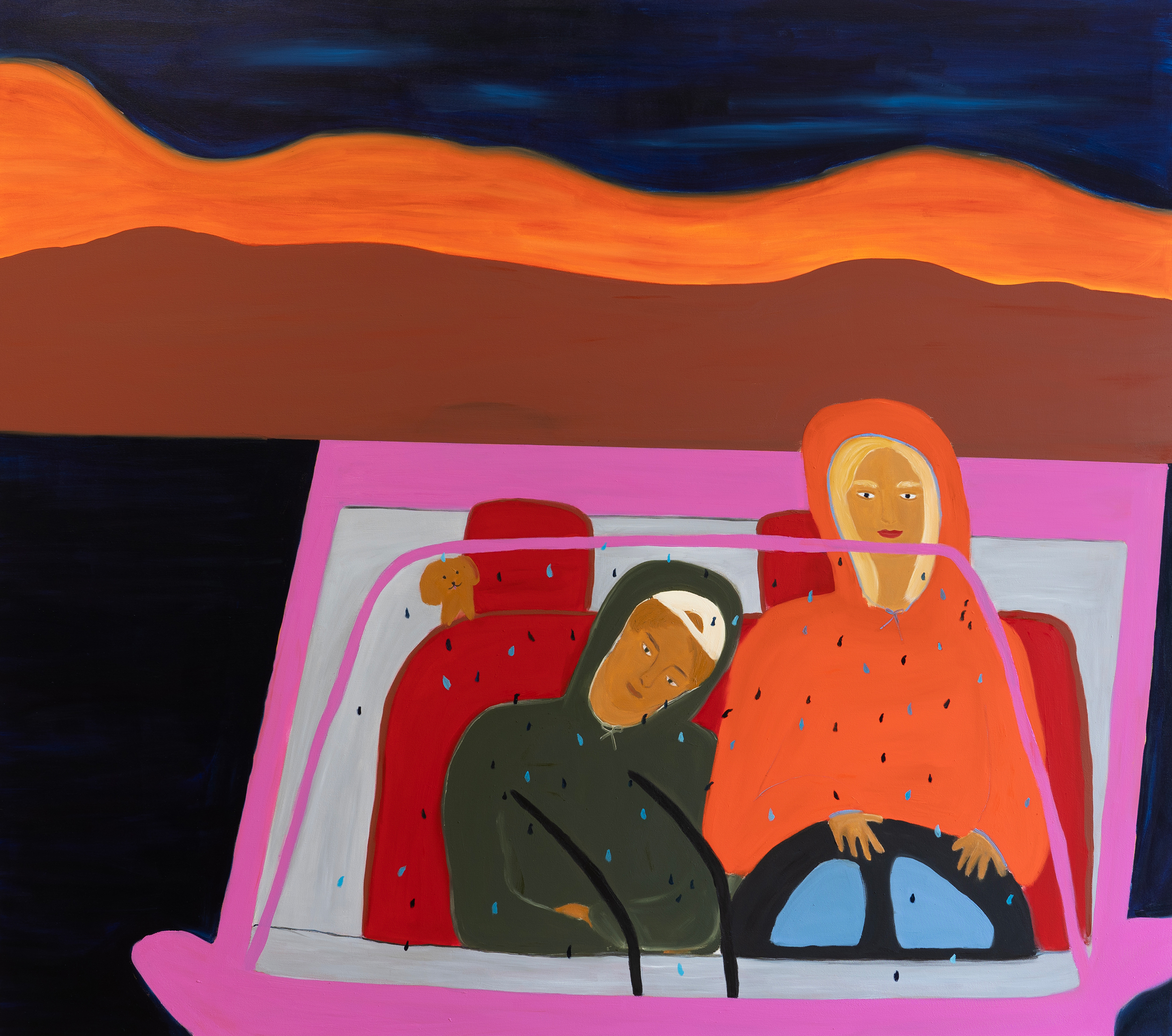 Dream Baby Dream, Oil on Canvas, 150 x 170 cm, 2024