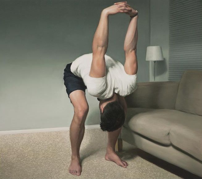 Photo Credit: Jonathan Wateridge, Stretch  2015 - 2016, Oil on Linen, 225cm x 255cm