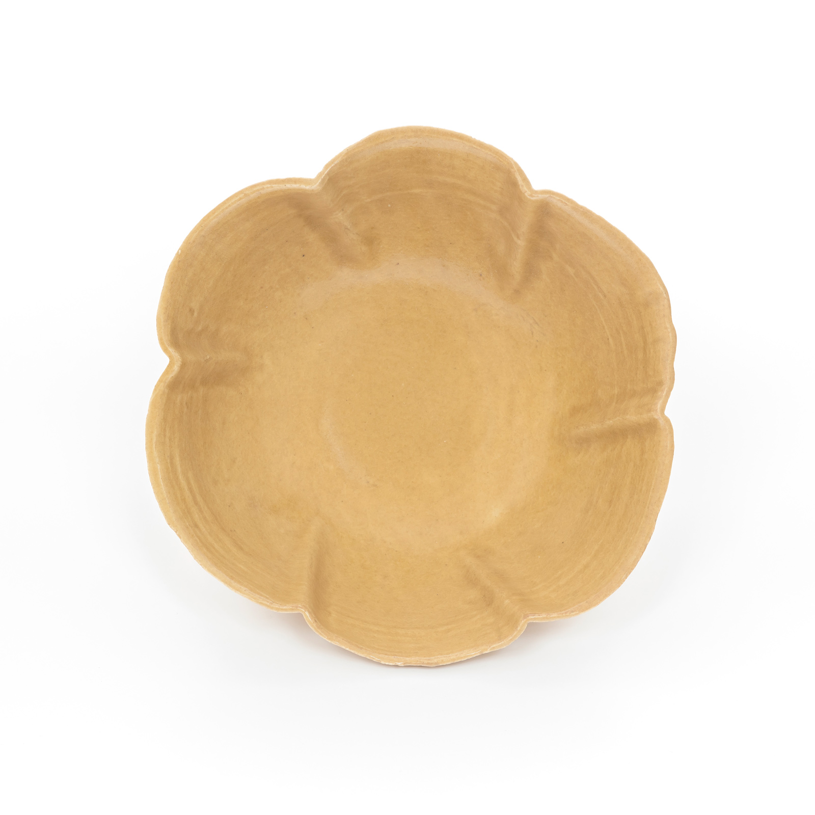 Folded bowl 3, 31.1.19Glazed ceramic stonewareDiameter 22cm