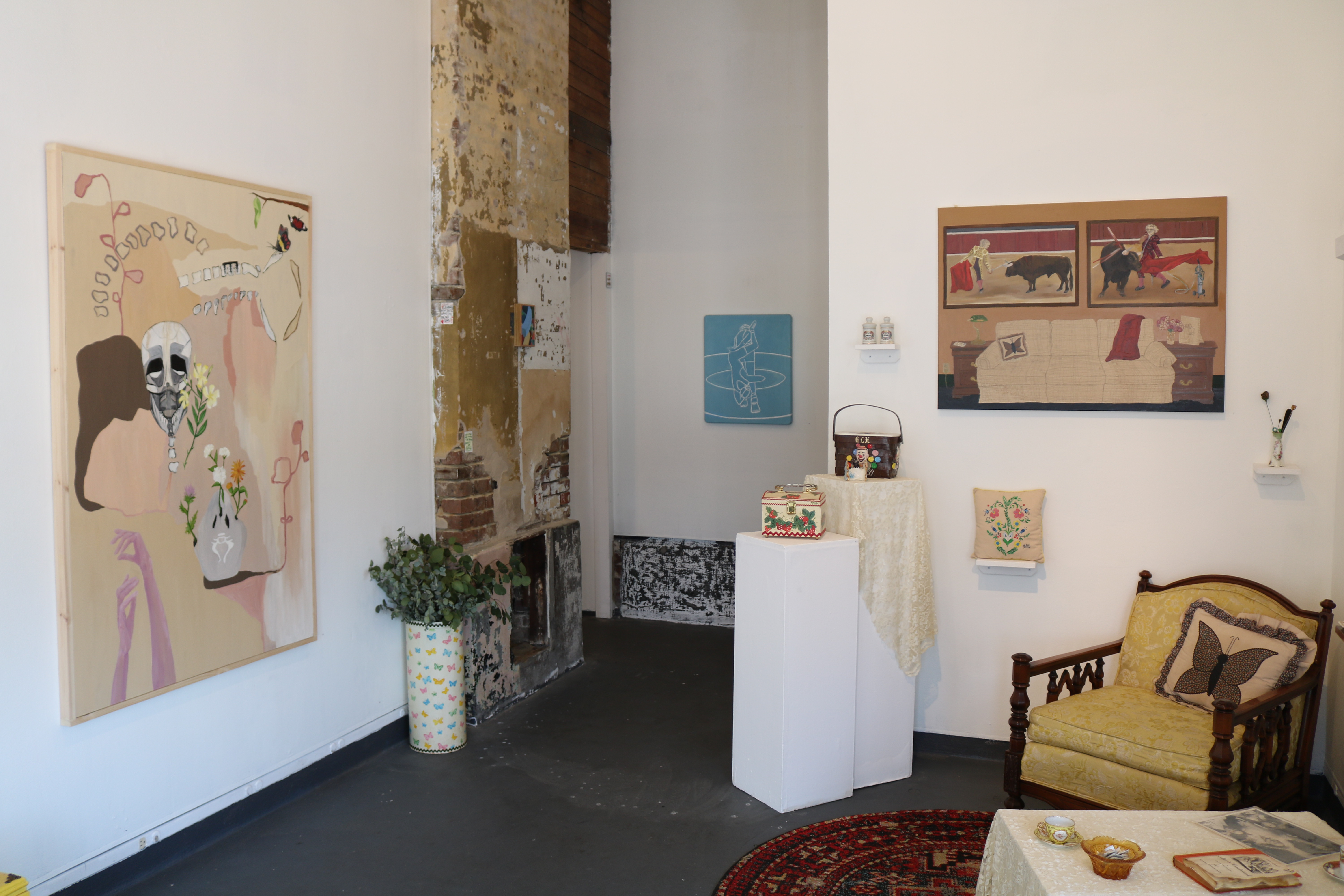 boy howdy; i wonder why?, Ann Haley + Luin Joy, The Front, New Orleans, LA, 2024.