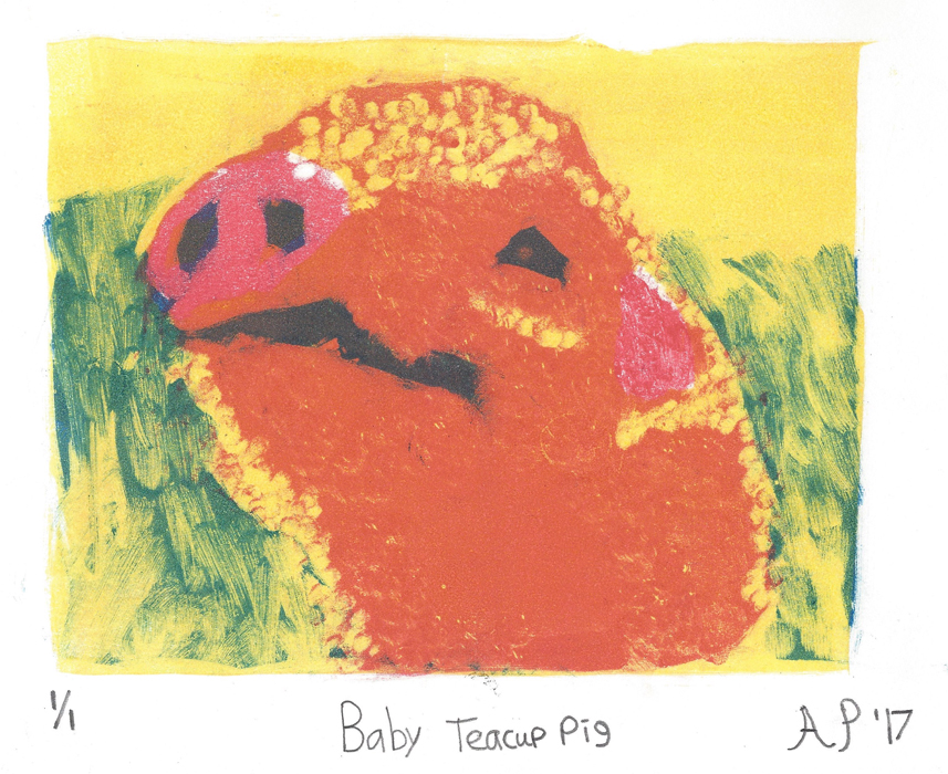 Baby Tea Cup Pig,By Abbott P.