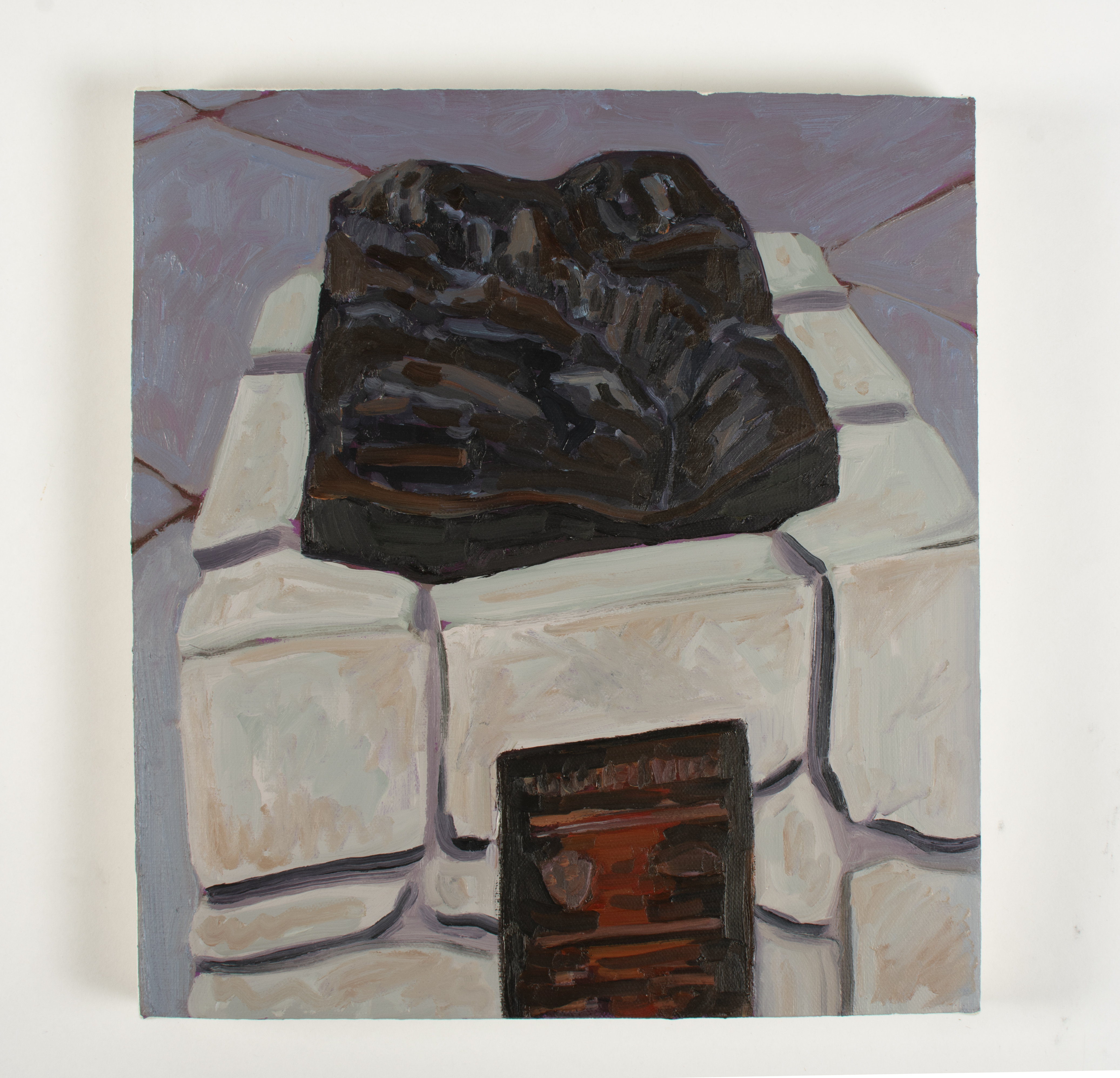 MonumentOil on Canvas14"x 12"